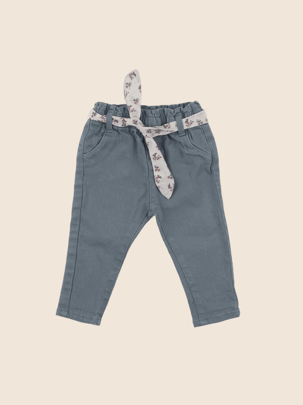 Vertbaudet - pantalon vert - 12 mois