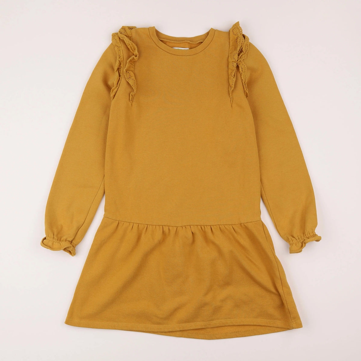 Vertbaudet - robe jaune - 10 ans