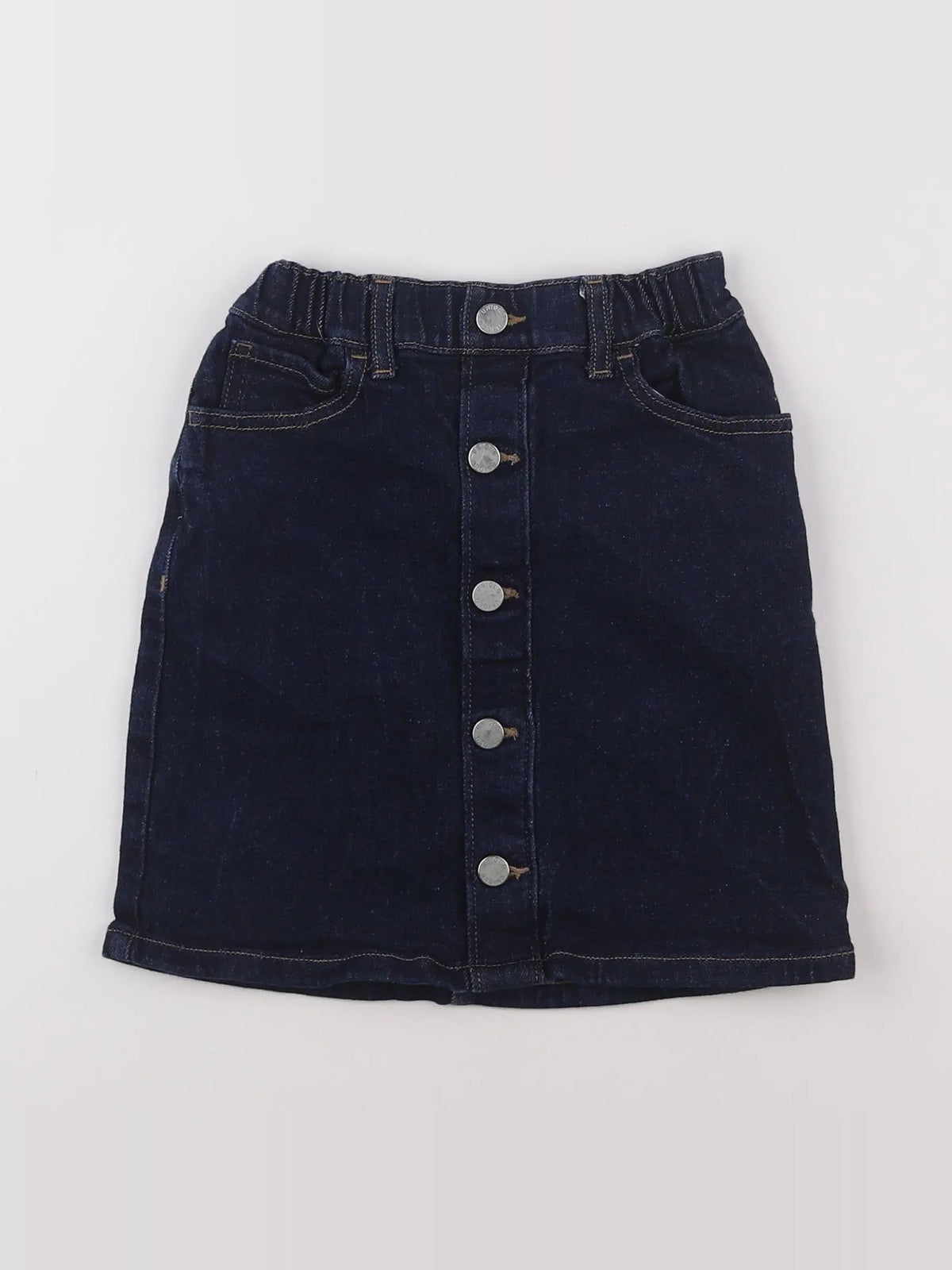 Uniqlo - jupe bleu - 5/6 ans