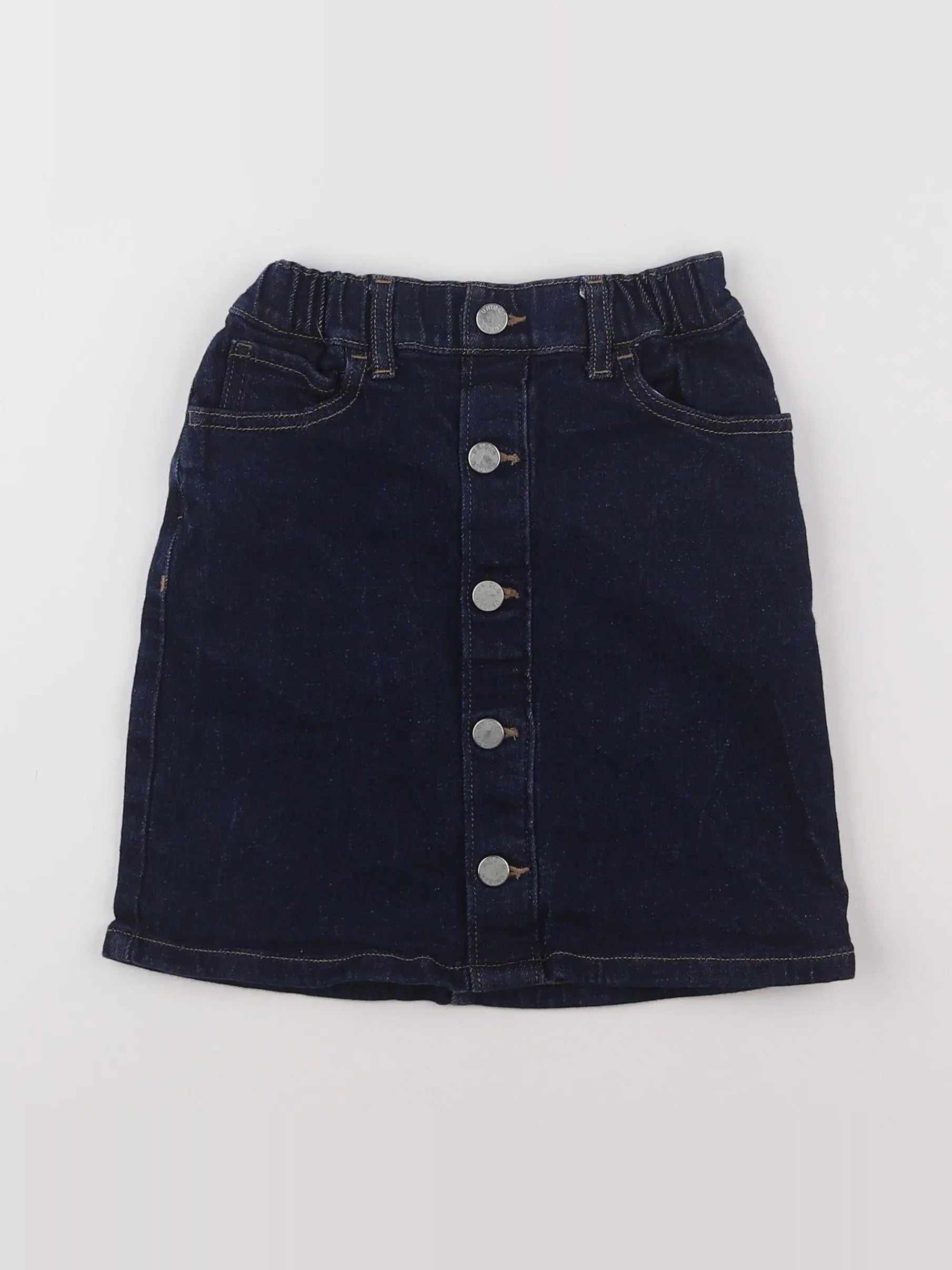 Uniqlo - jupe bleu - 5/6 ans