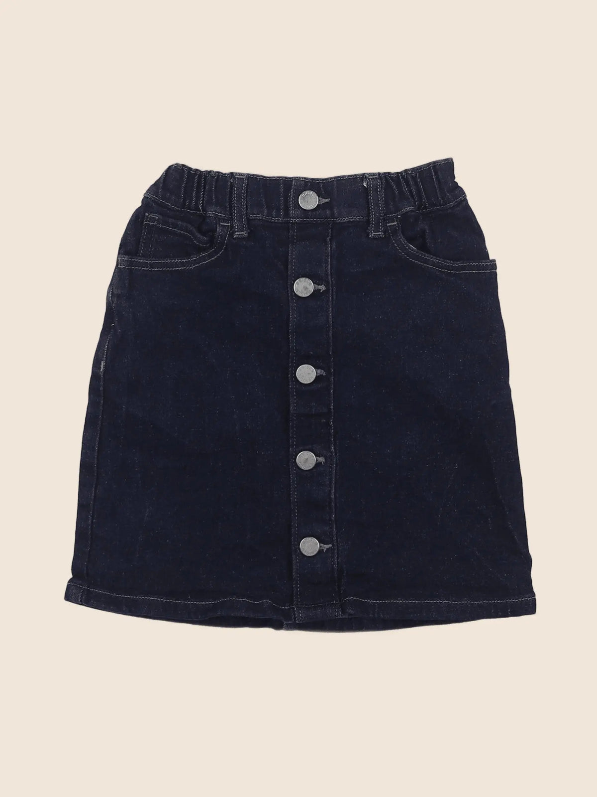 Uniqlo - jupe bleu - 5/6 ans