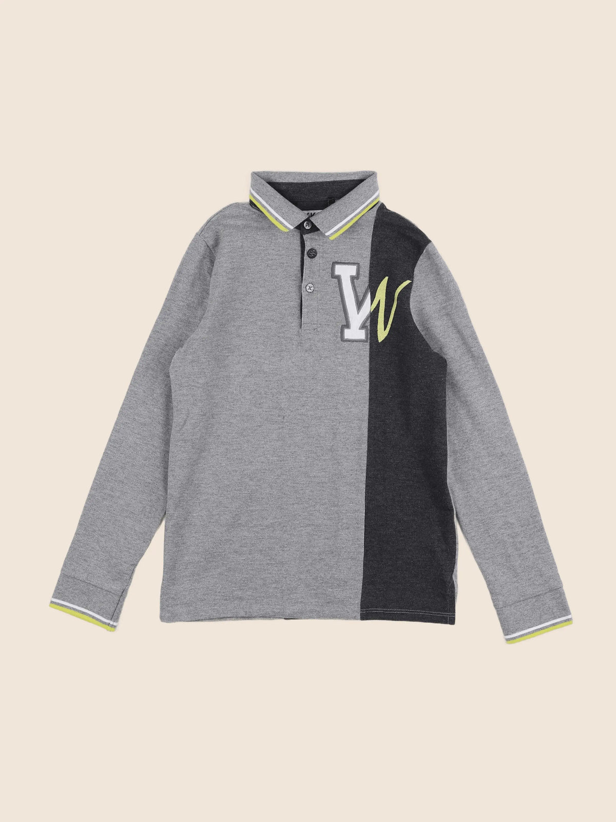 IKKS - polo gris - 10 ans