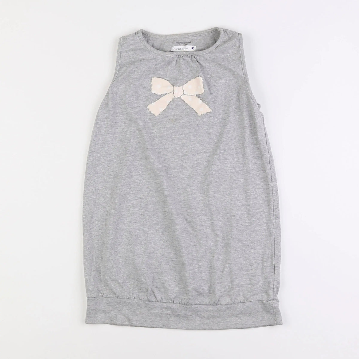 Vertbaudet - robe gris - 8 ans