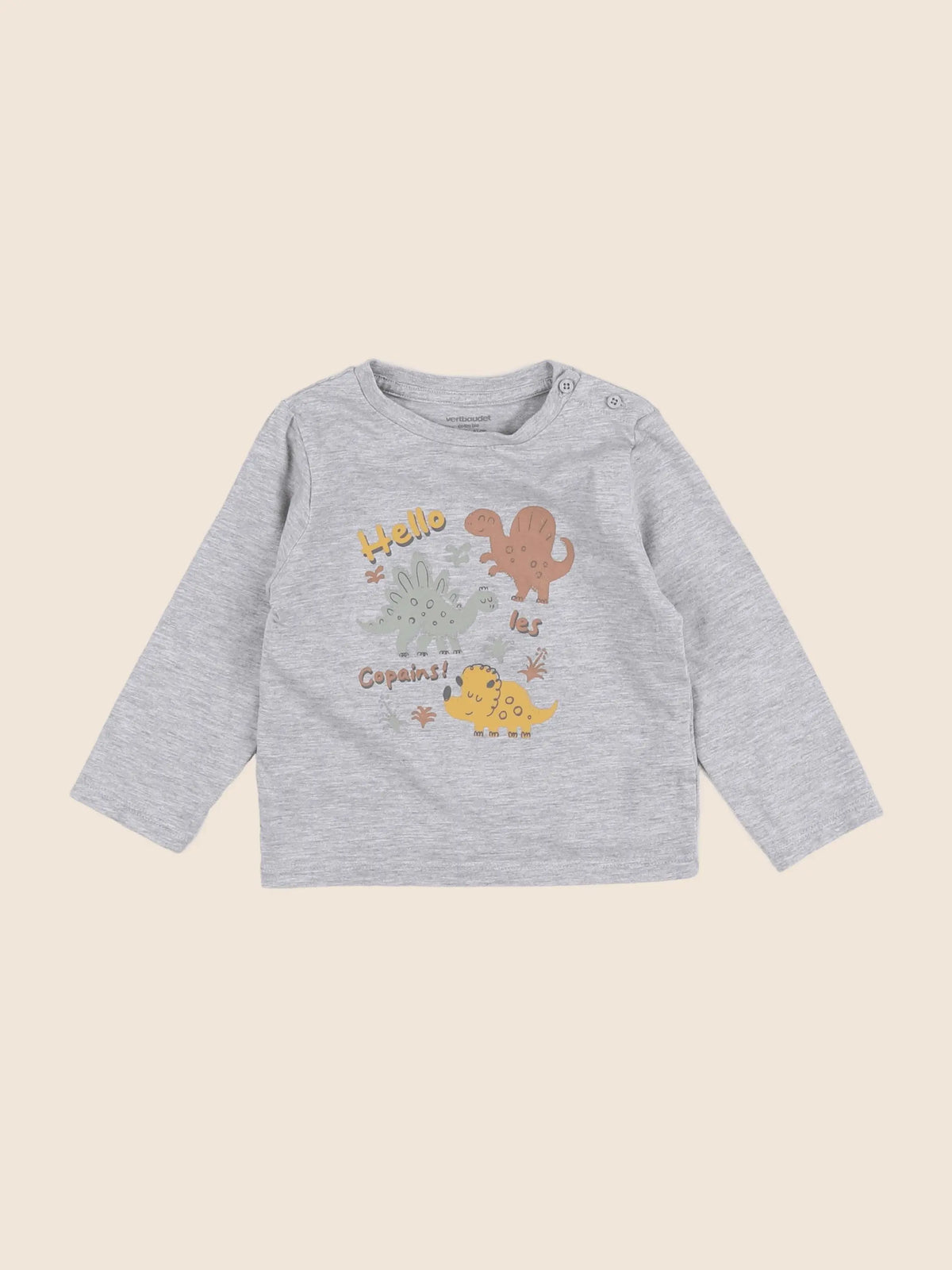 Vertbaudet - tee-shirt gris - 18 mois