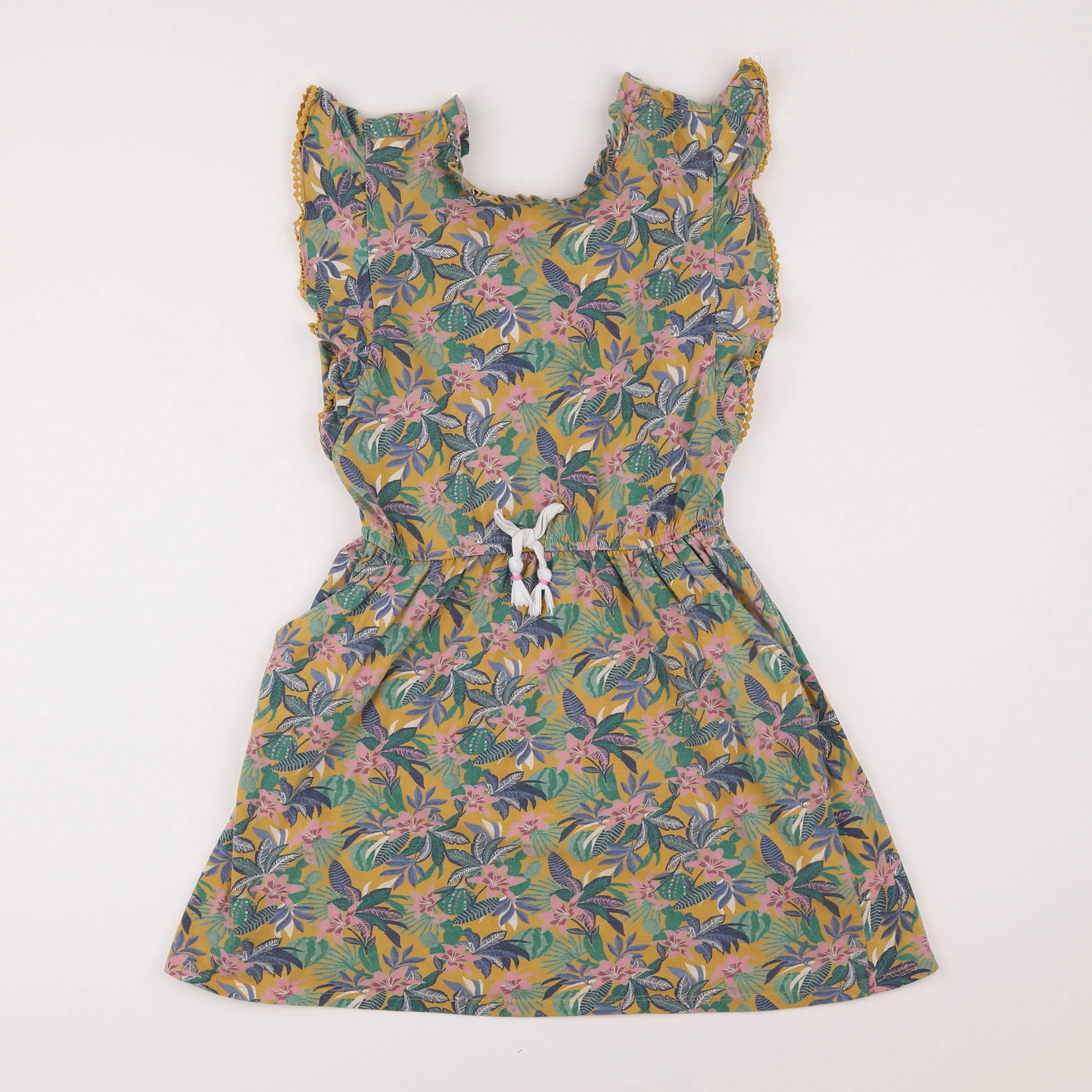 Vertbaudet - robe multicolore - 10 ans