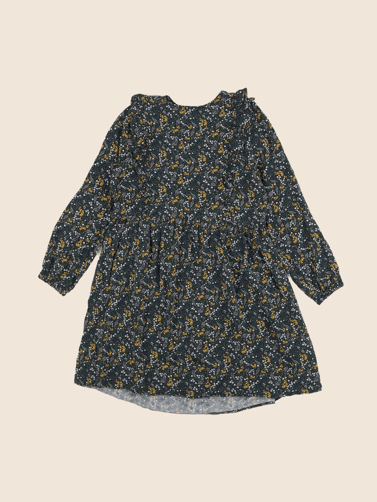 Vertbaudet - robe vert - 10 ans