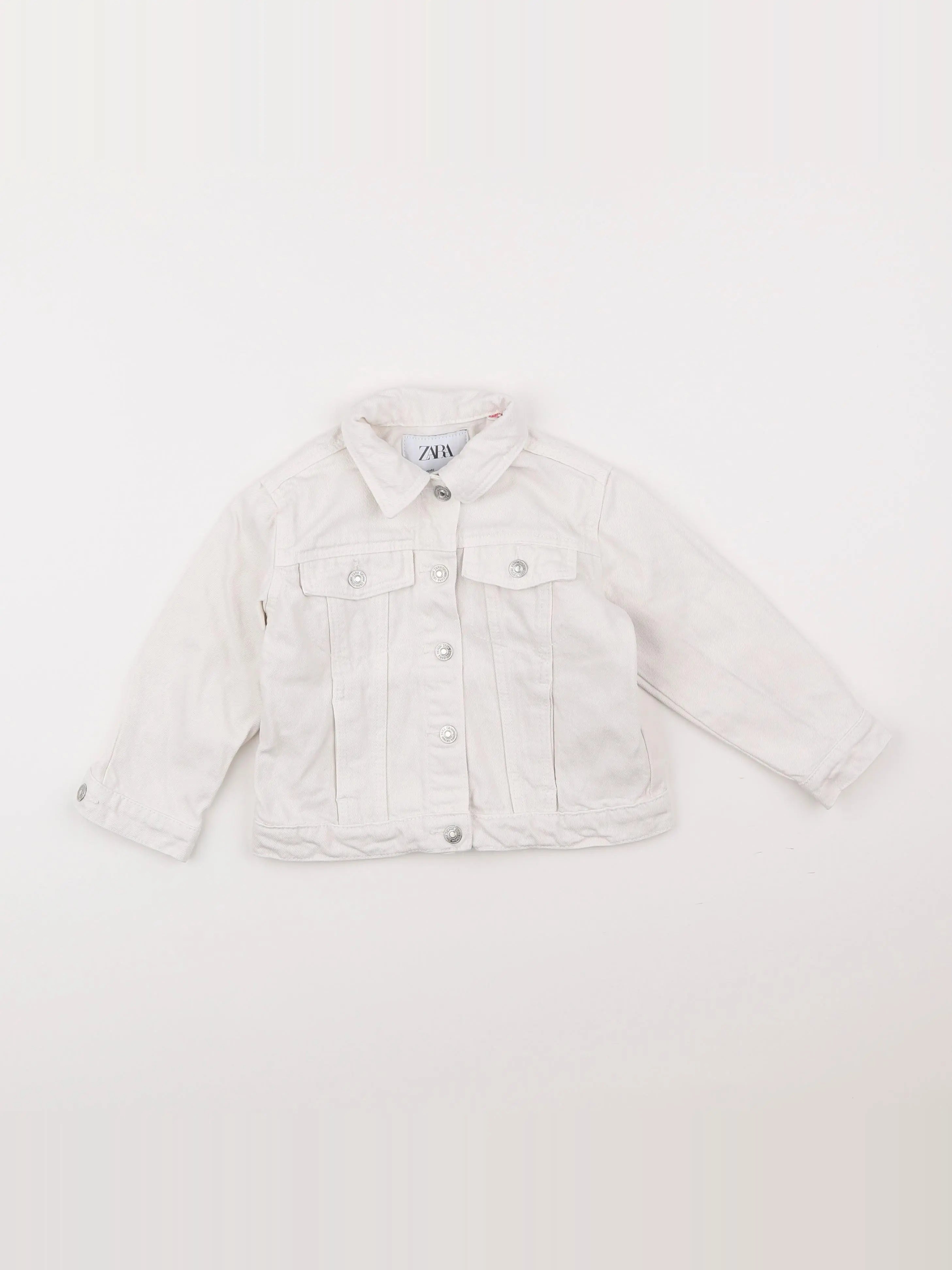 Zara - veste blanc - 2 ans