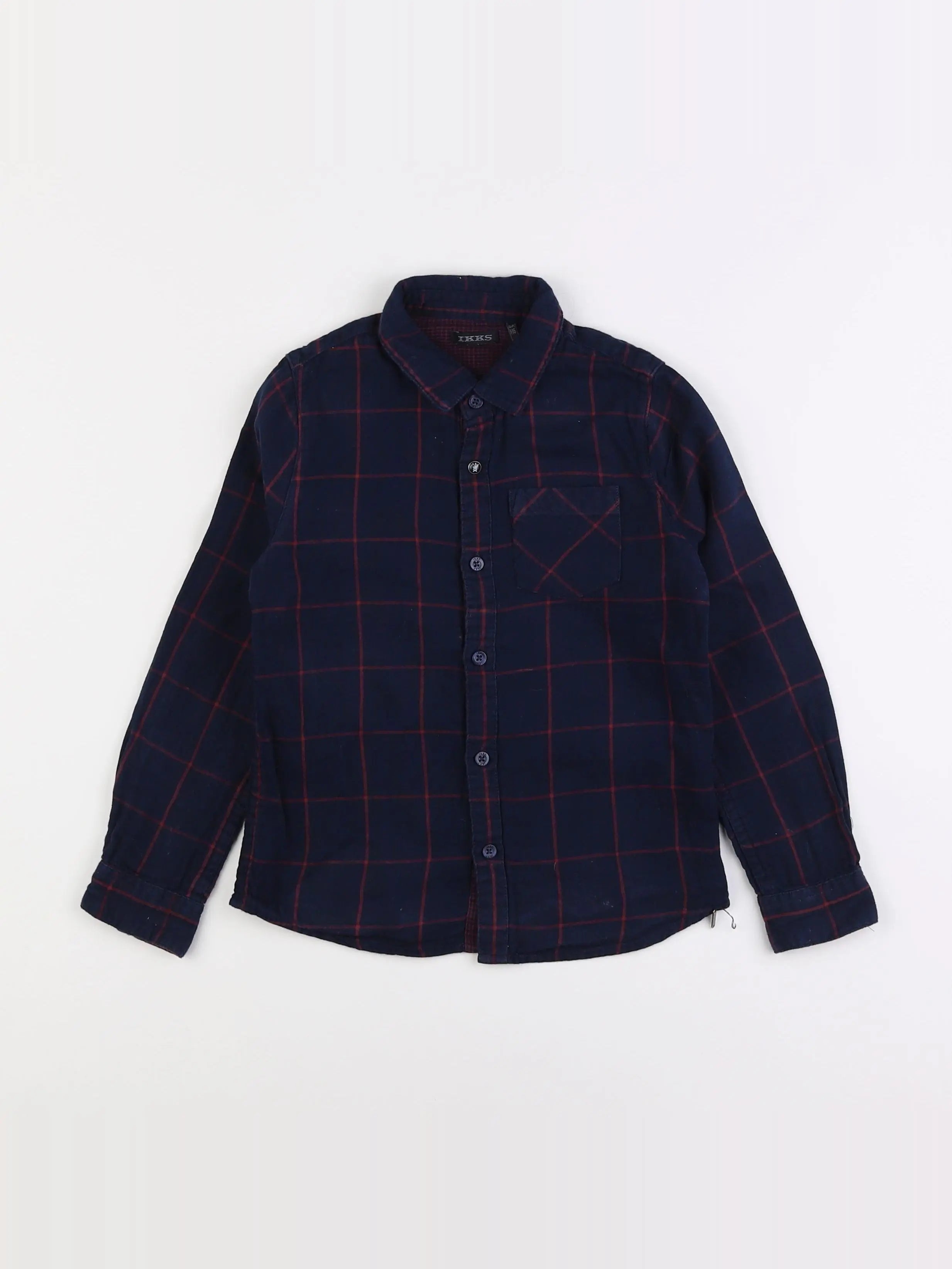 IKKS - chemise bleu - 6 ans