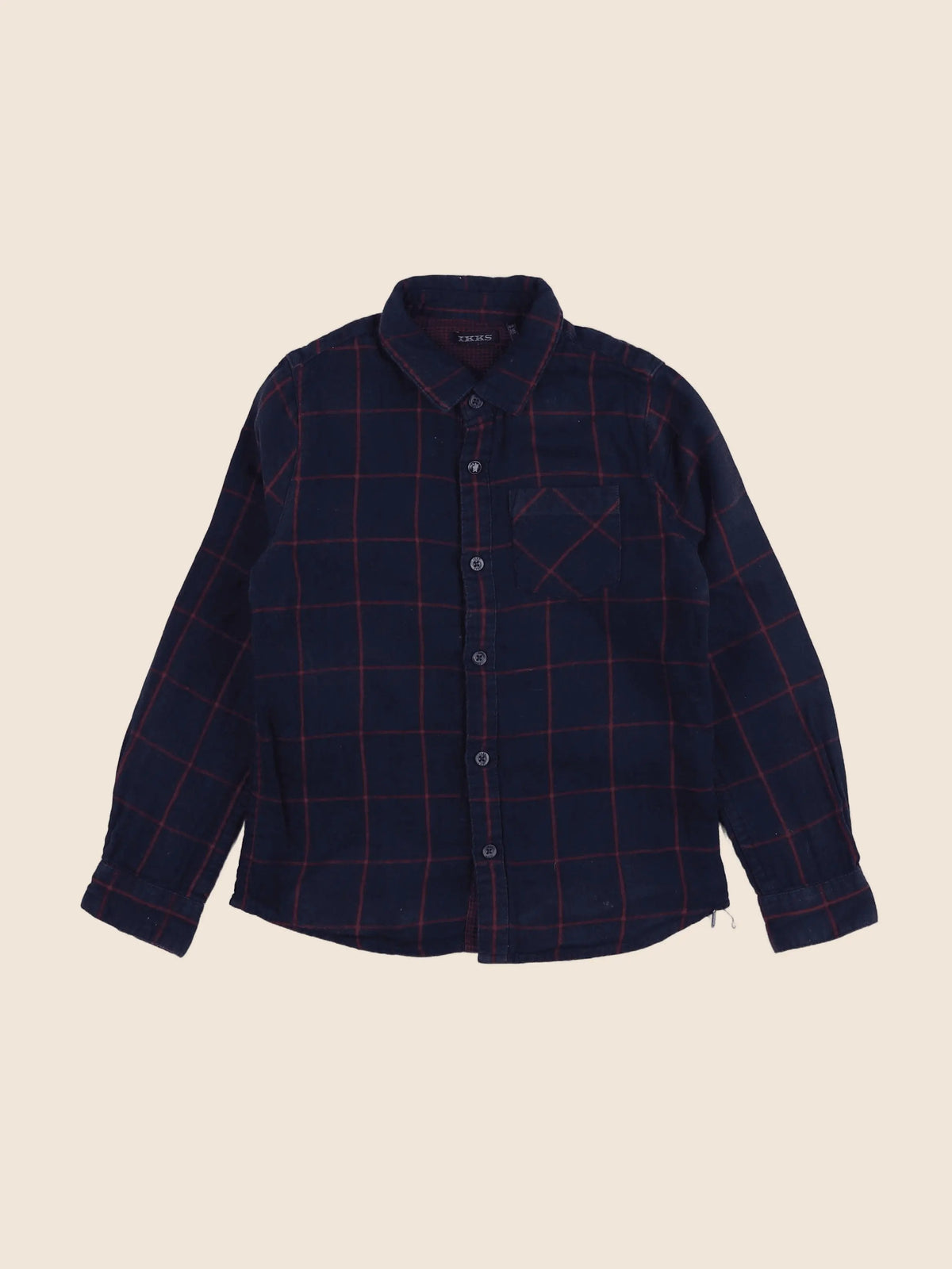 IKKS - chemise bleu - 6 ans