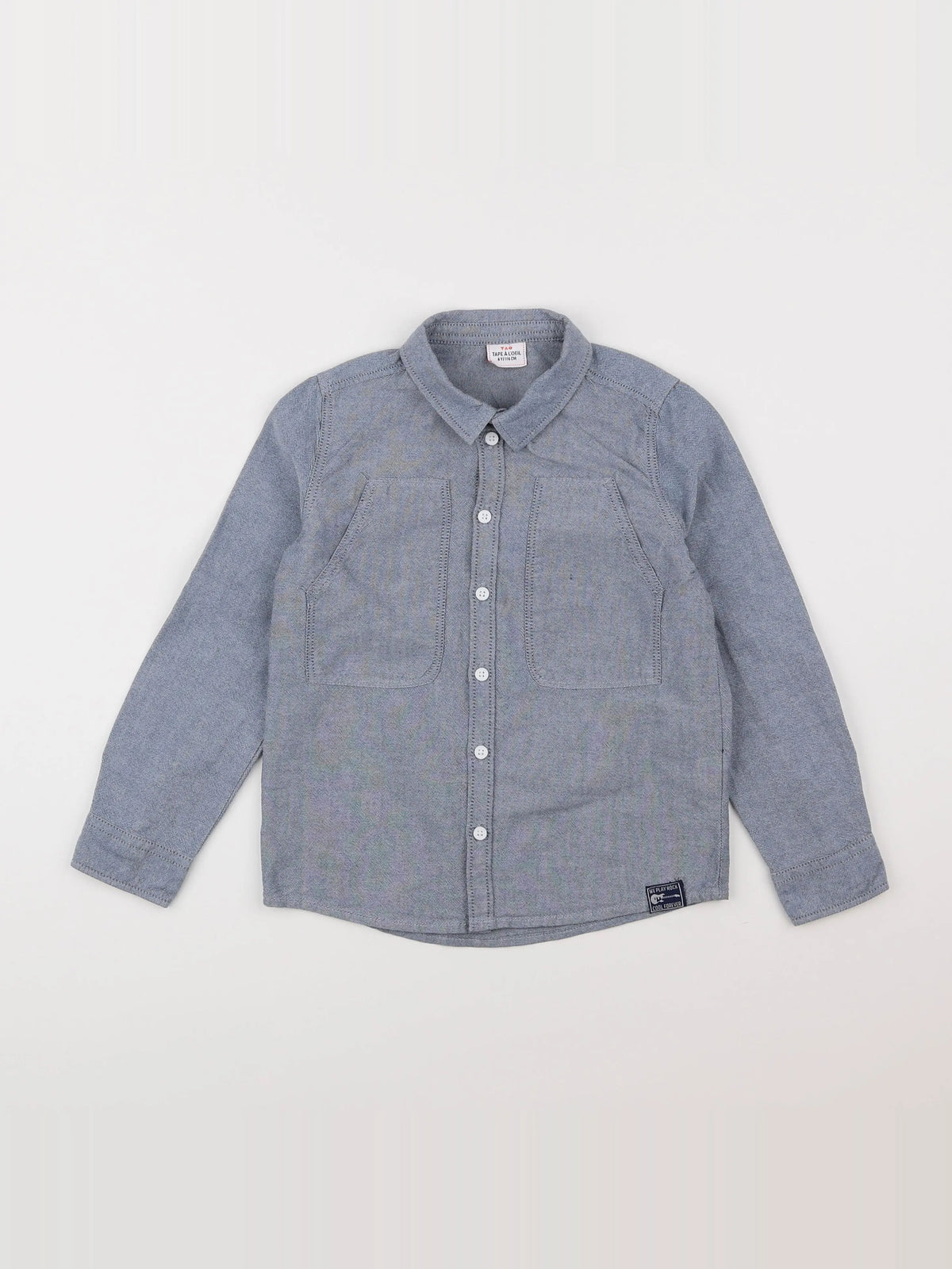 Tape à l'oeil - chemise gris - 6 ans