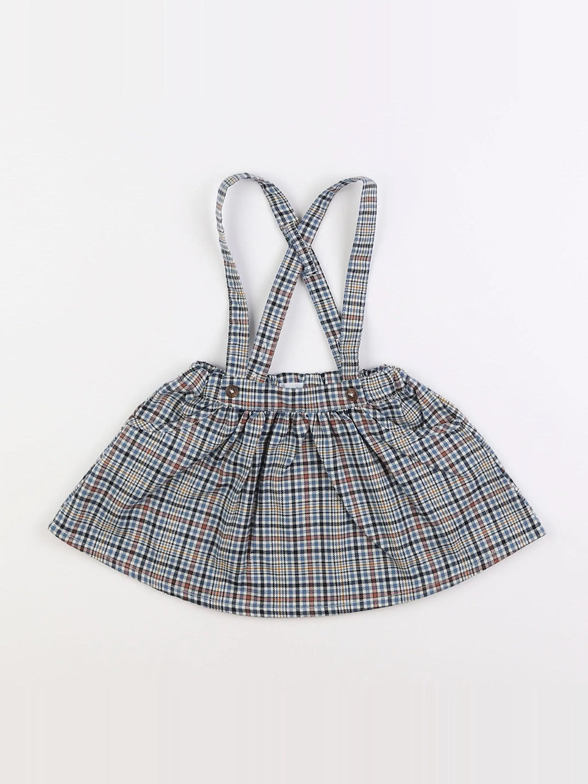 Vertbaudet - jupe bleu - 18 mois