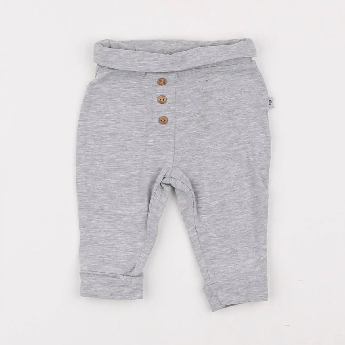 Vertbaudet - pantalon gris - 3 mois