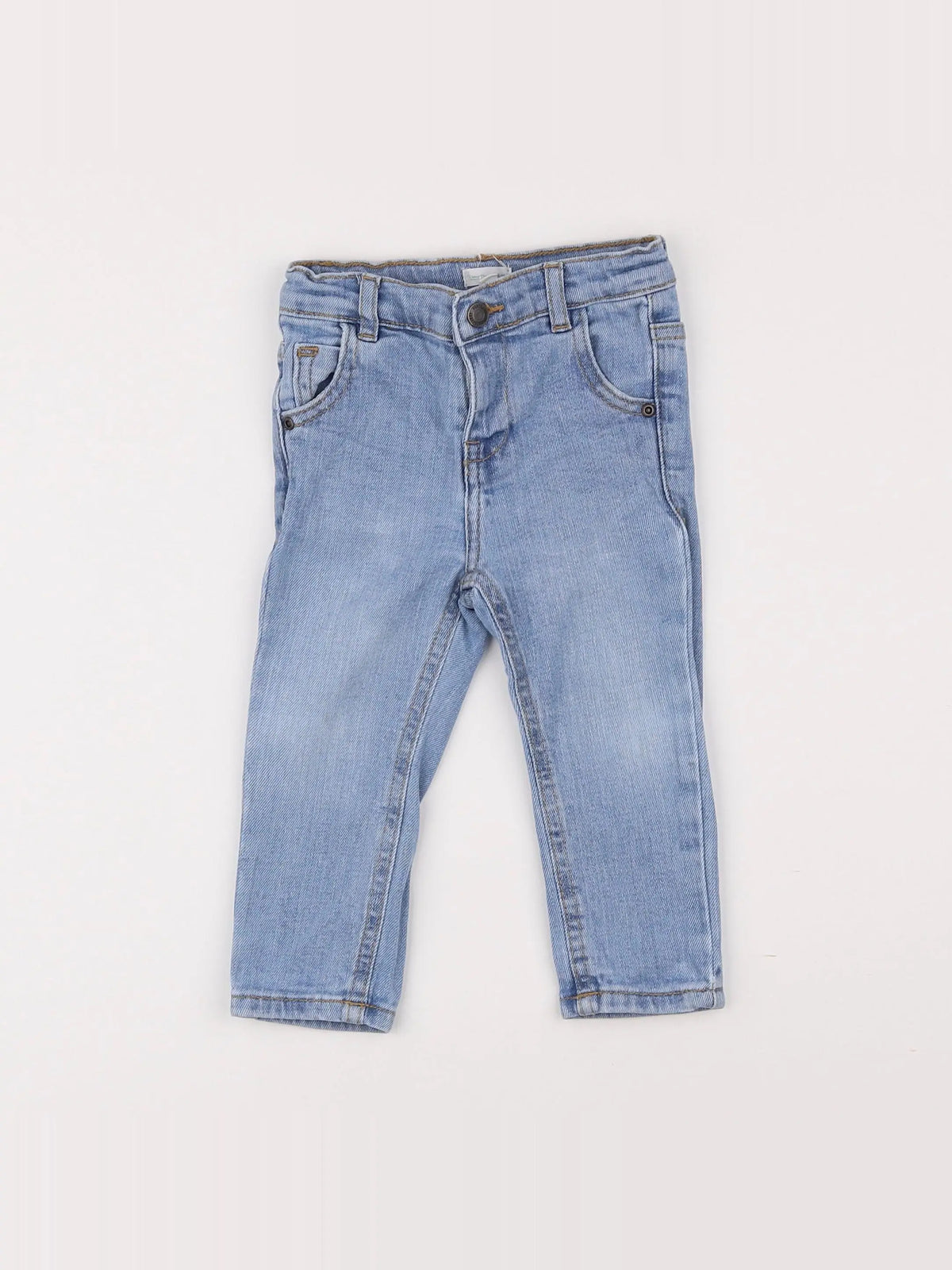 Vertbaudet - jean bleu - 12 mois