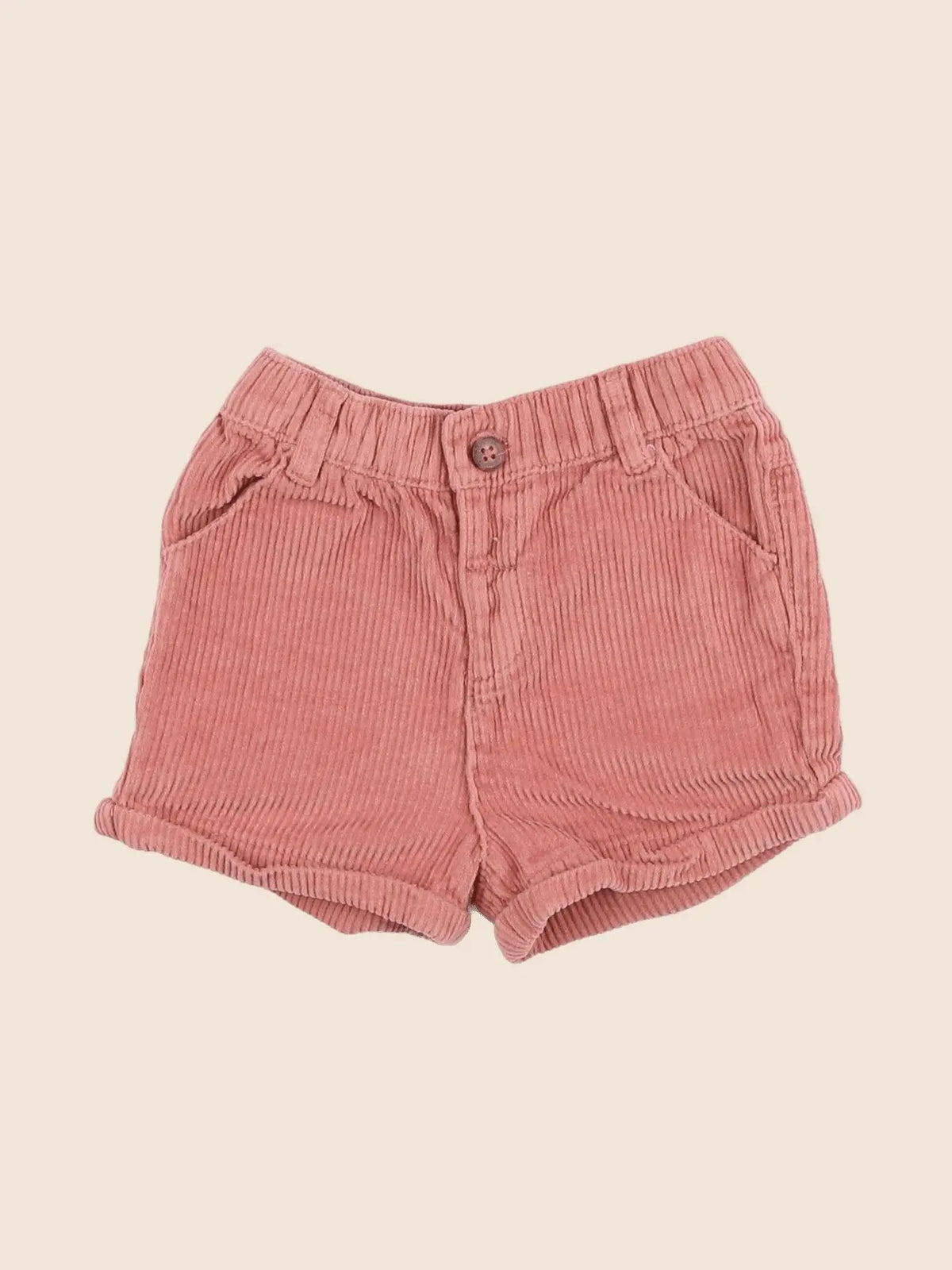 Vertbaudet - short rose - 12 mois