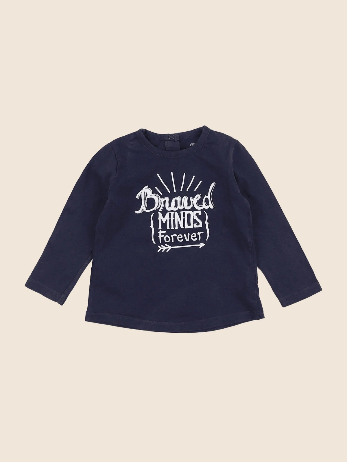 La Redoute - tee-shirt bleu - 18 mois