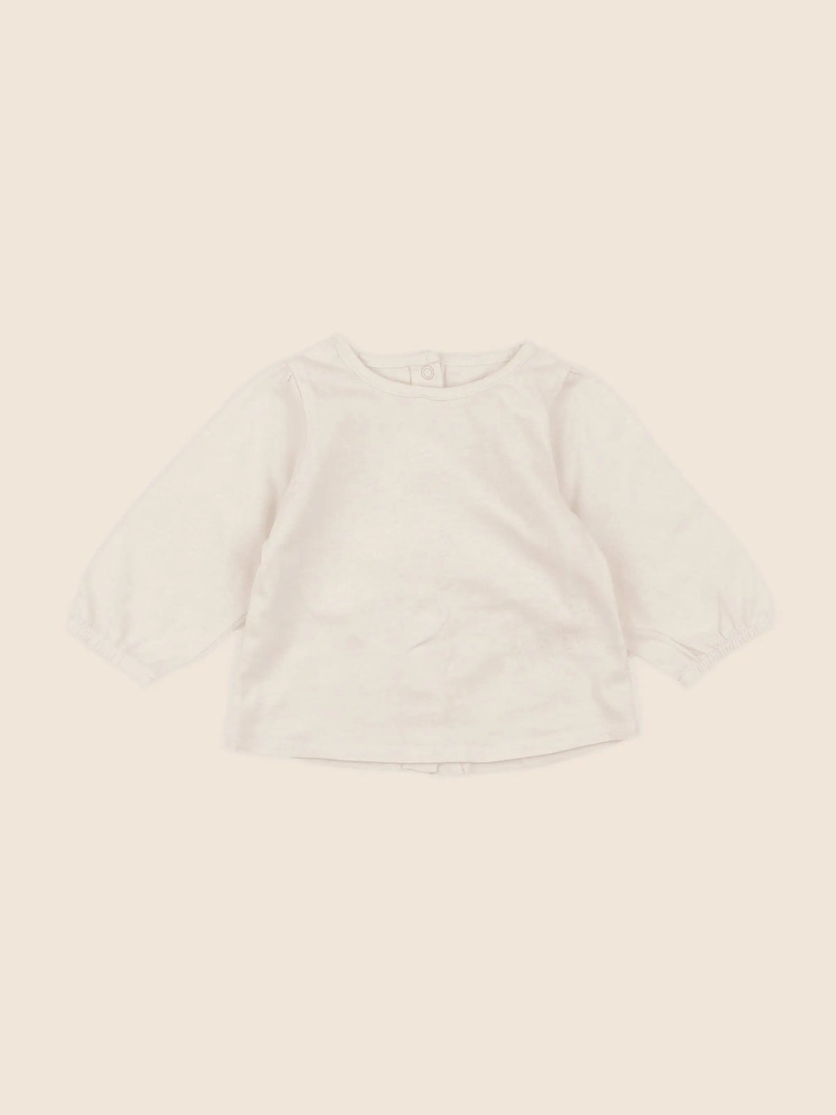 Vertbaudet - tee-shirt beige - 3 mois