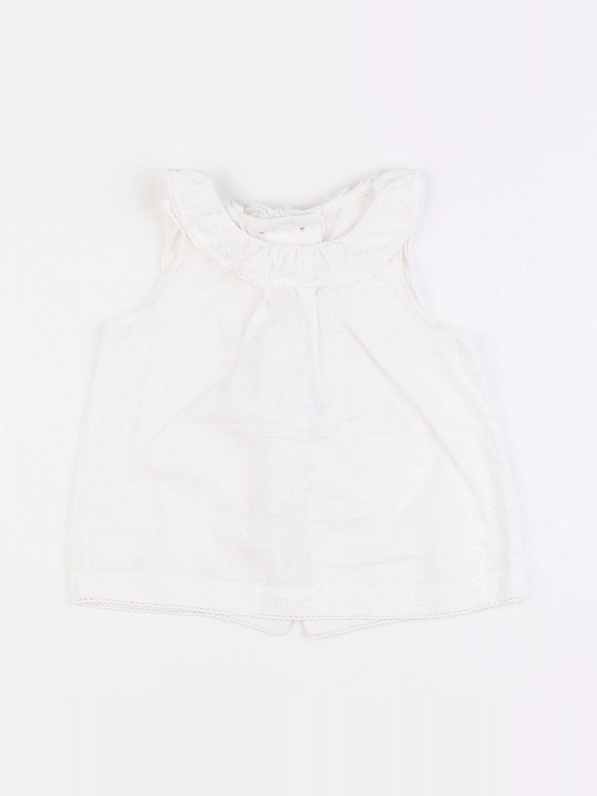 Cyrillus - blouse blanc - 18 mois