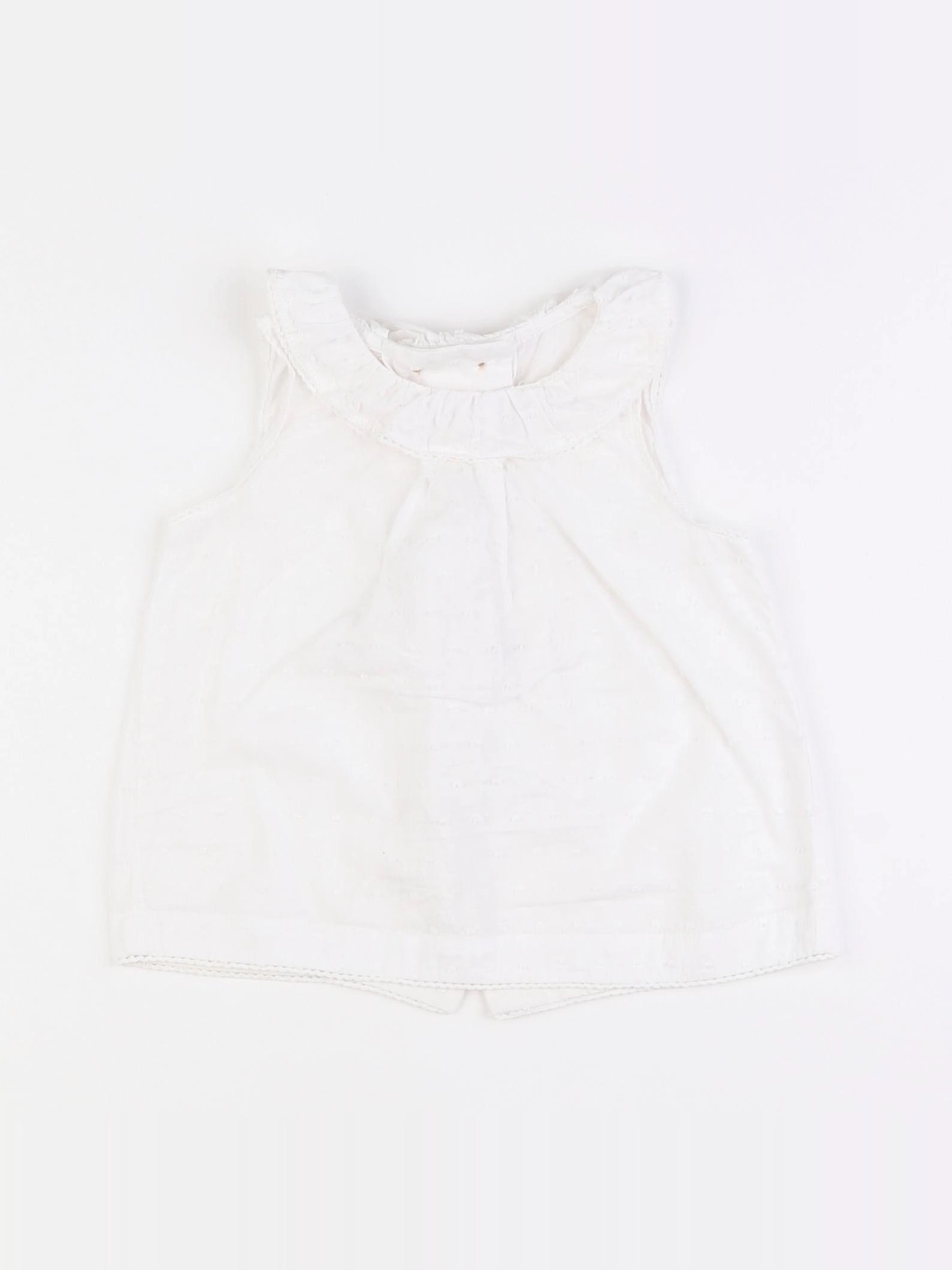 Cyrillus - blouse blanc - 18 mois