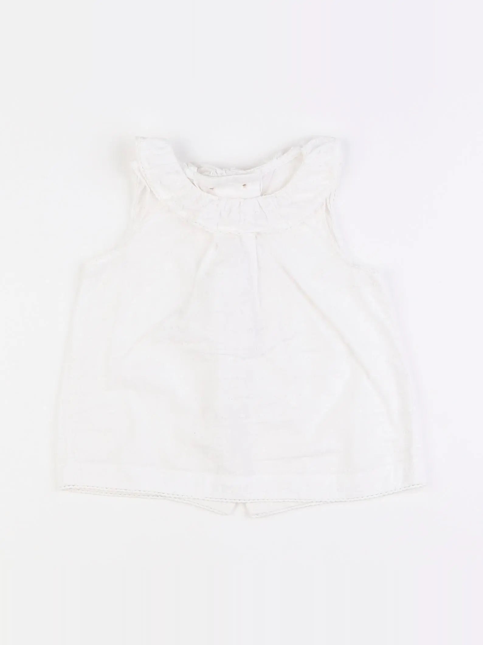 Cyrillus - blouse blanc - 18 mois