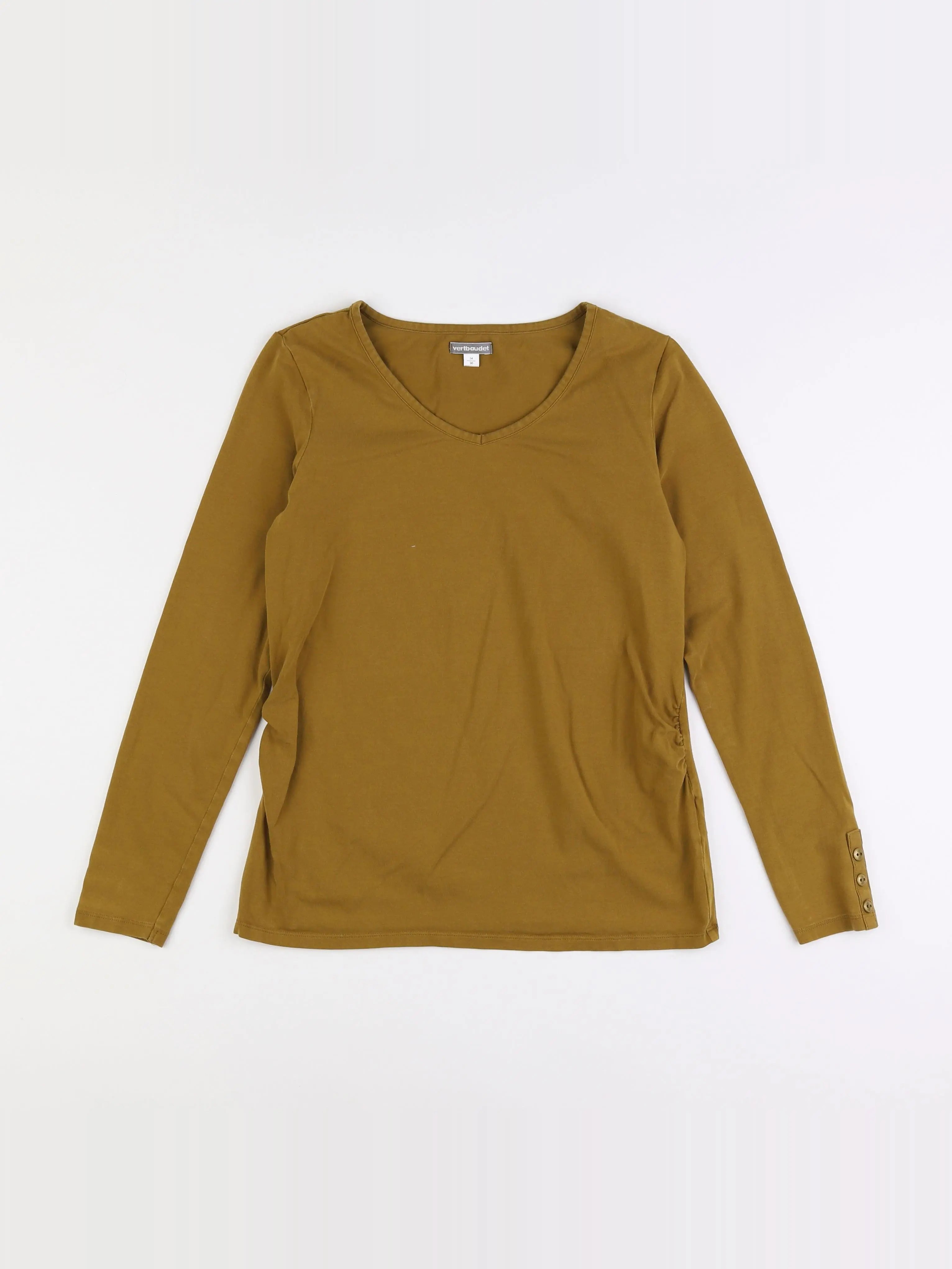 Vertbaudet - tee-shirt grossesse vert - 34 à 36