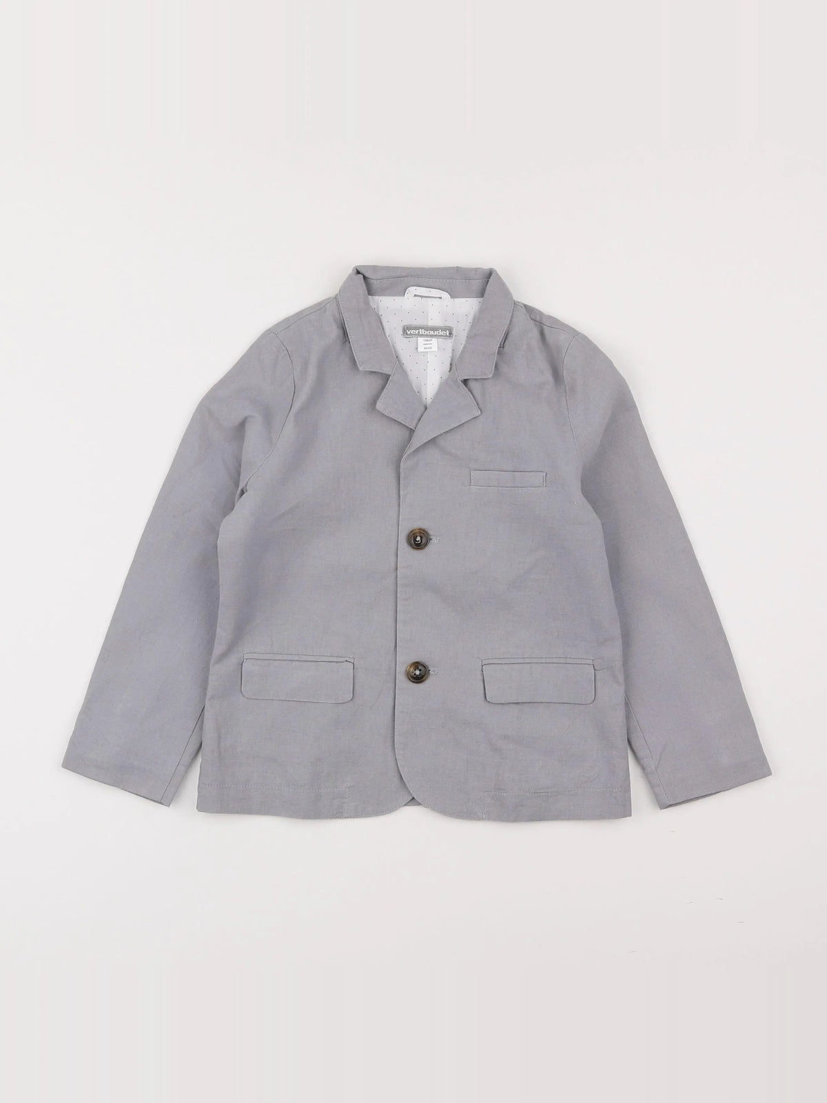 Vertbaudet - veste gris - 4 ans