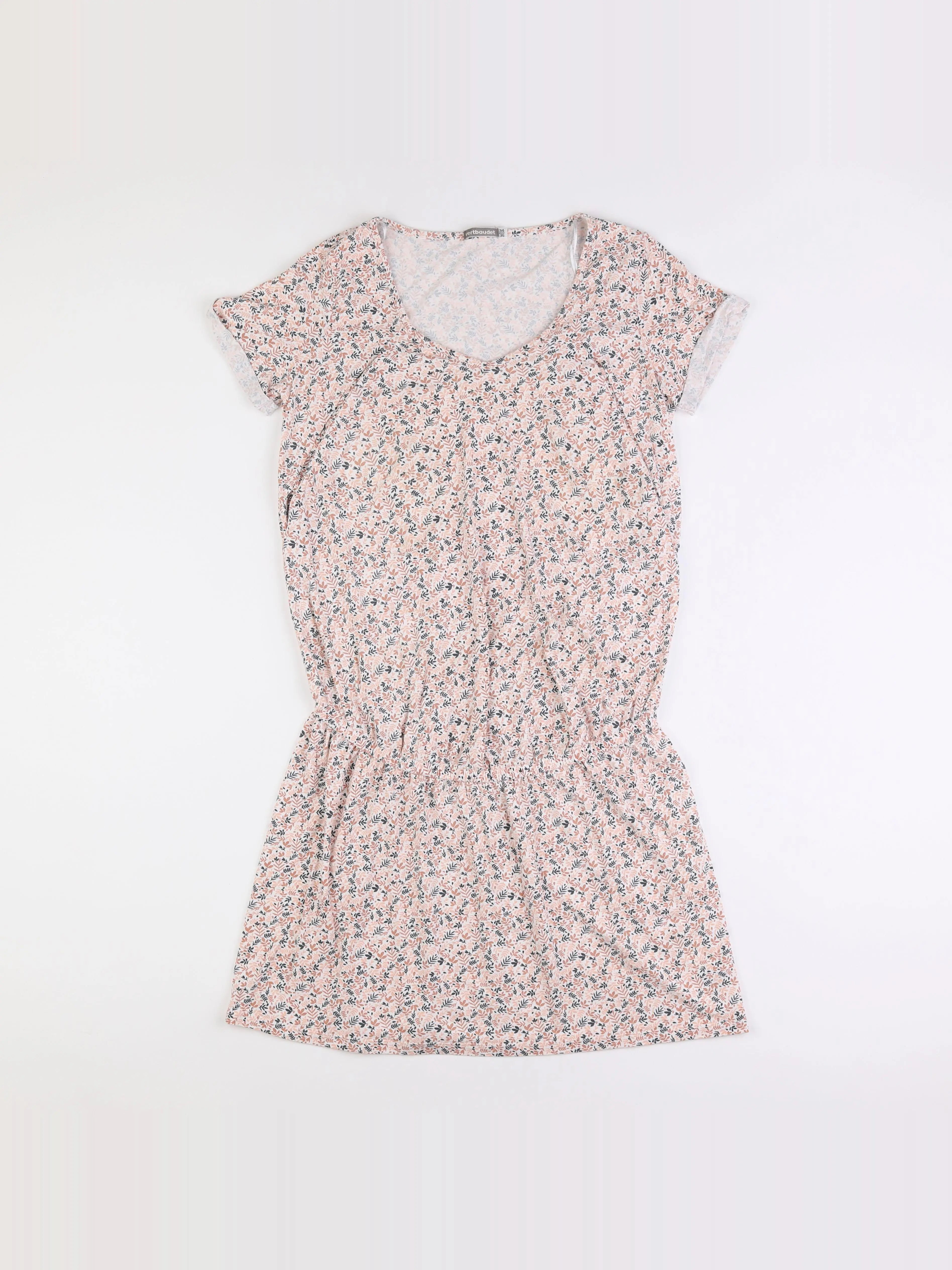 Vertbaudet - robe grossesse multicolore - 34 à 36