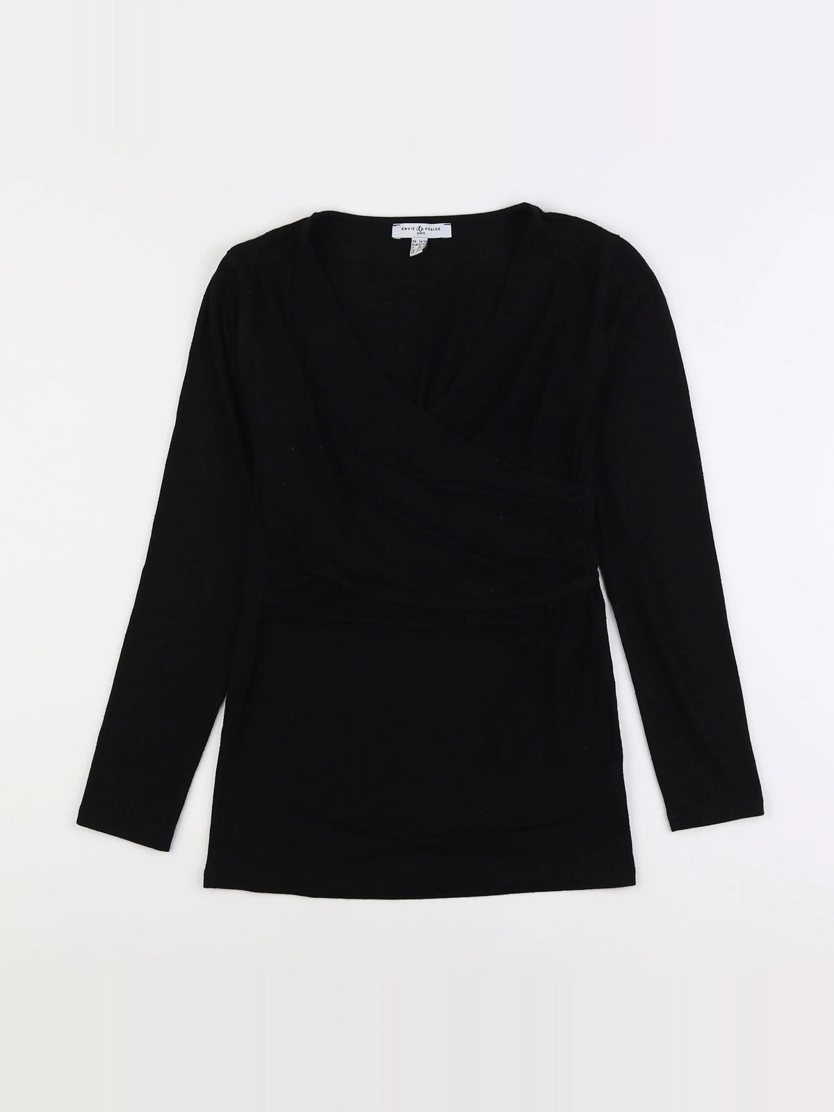 Envie de fraise - tee-shirt allaitement noir - 34 à 36