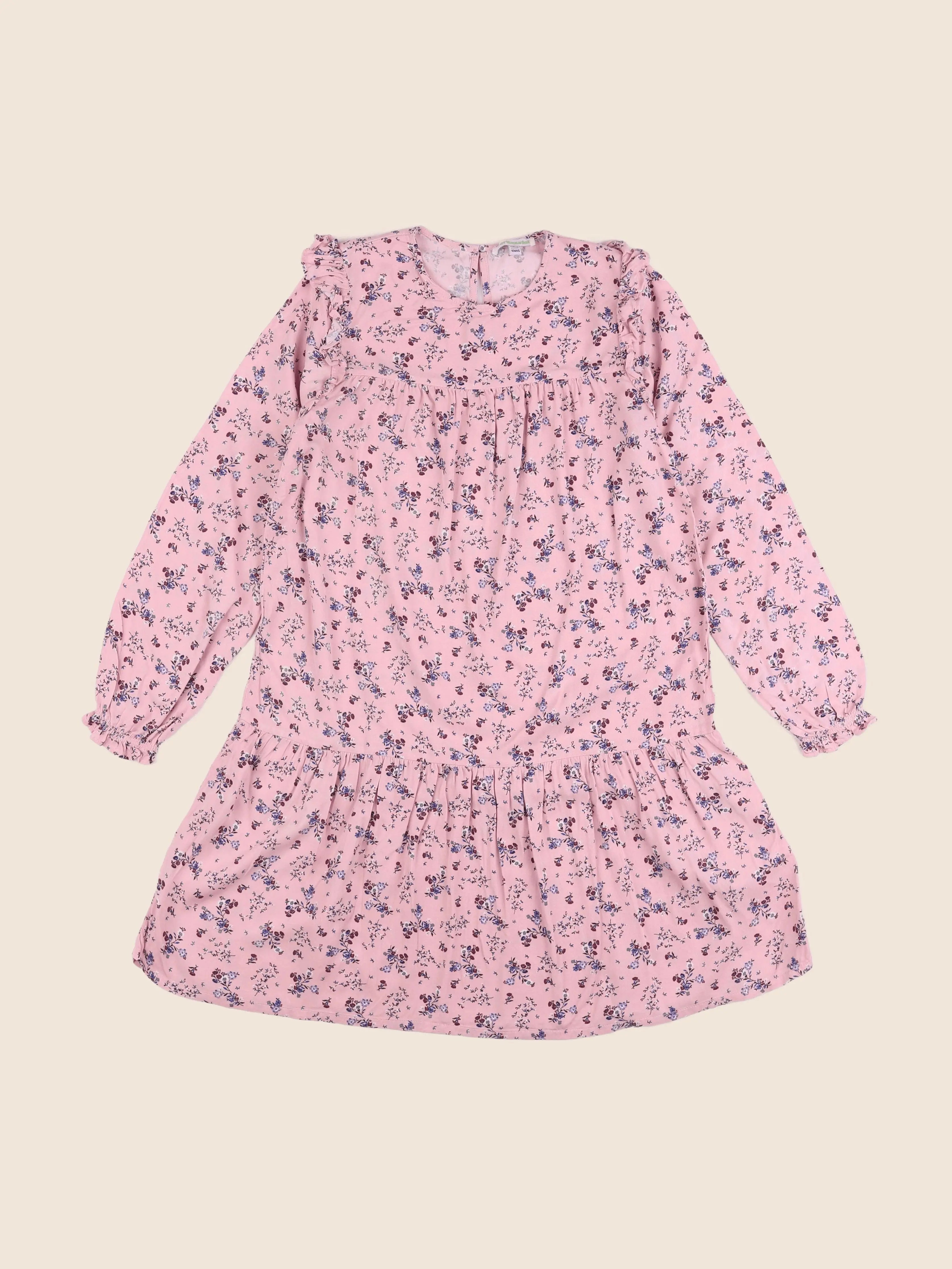 Vertbaudet - robe rose - 10 ans