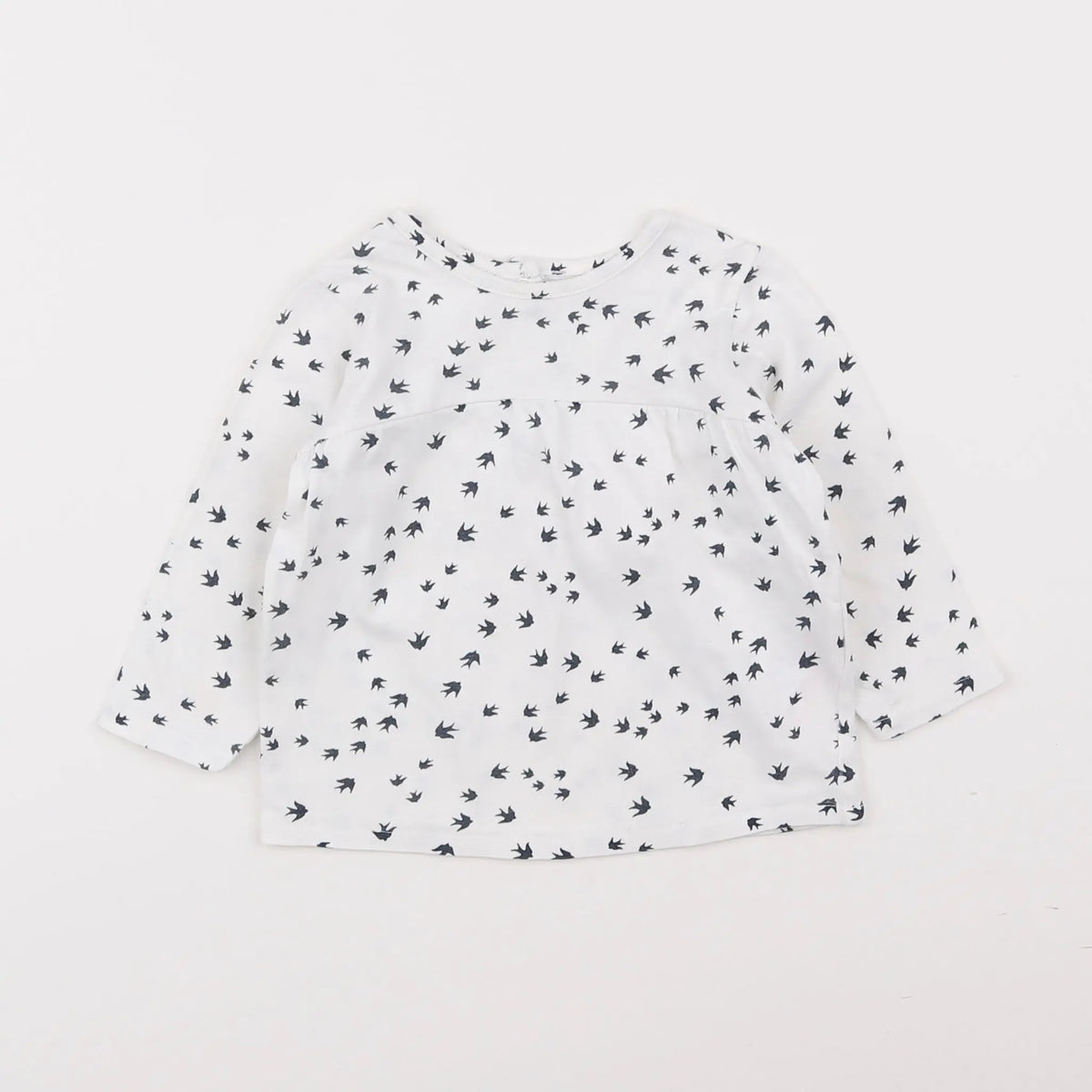 Vertbaudet - tee-shirt blanc - 9 mois