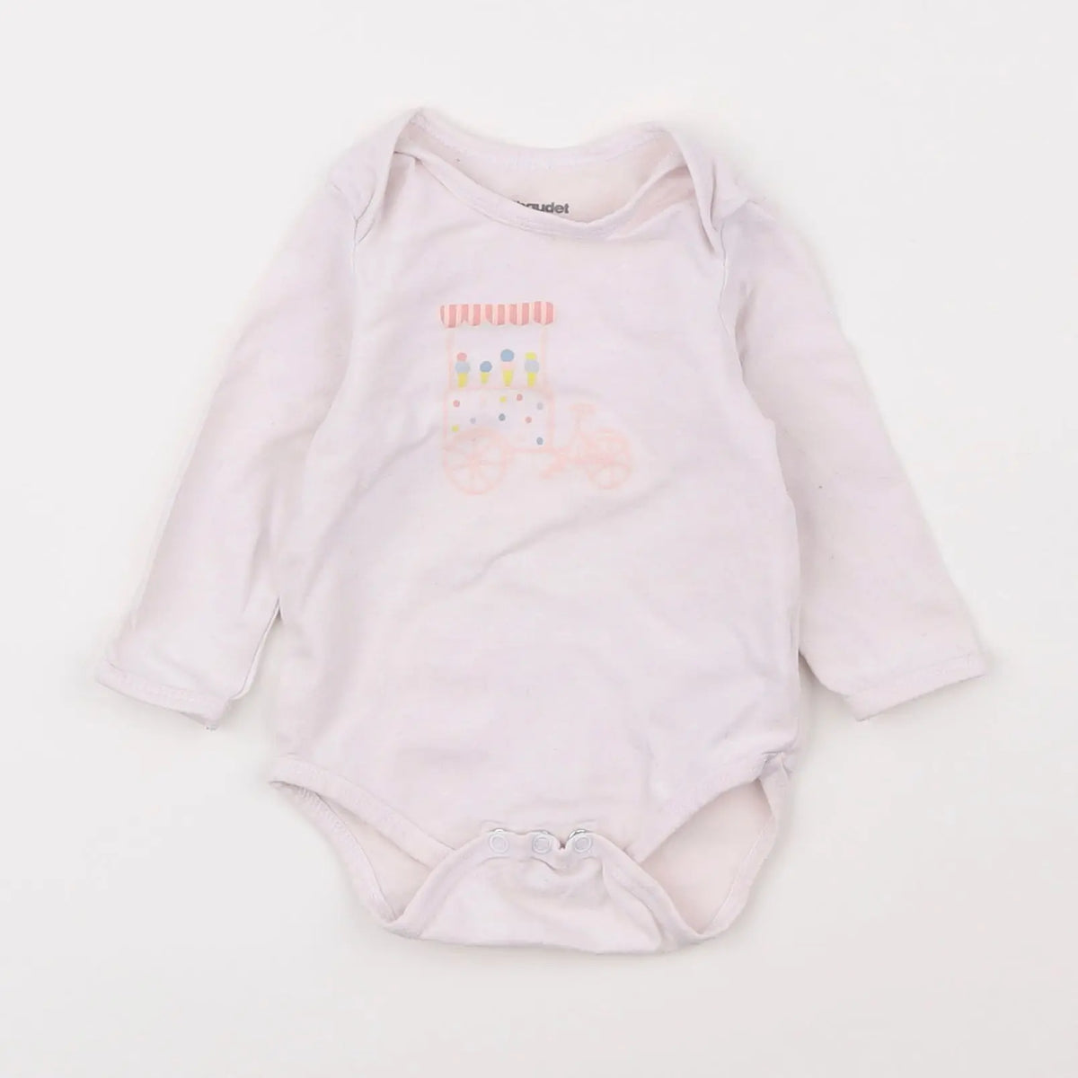 Vertbaudet - body rose - 3 mois