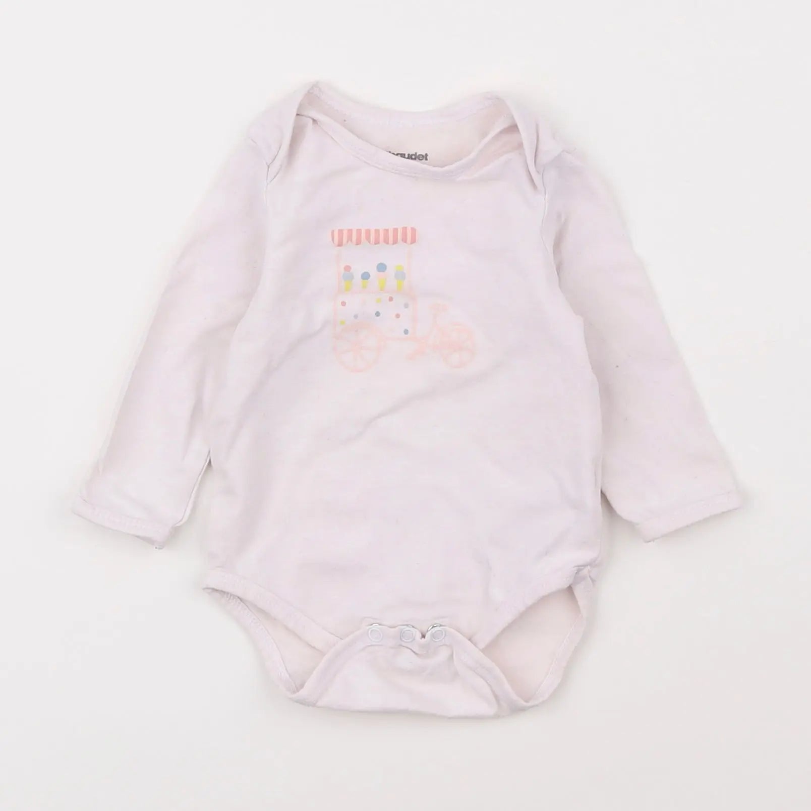 Vertbaudet - body rose - 3 mois