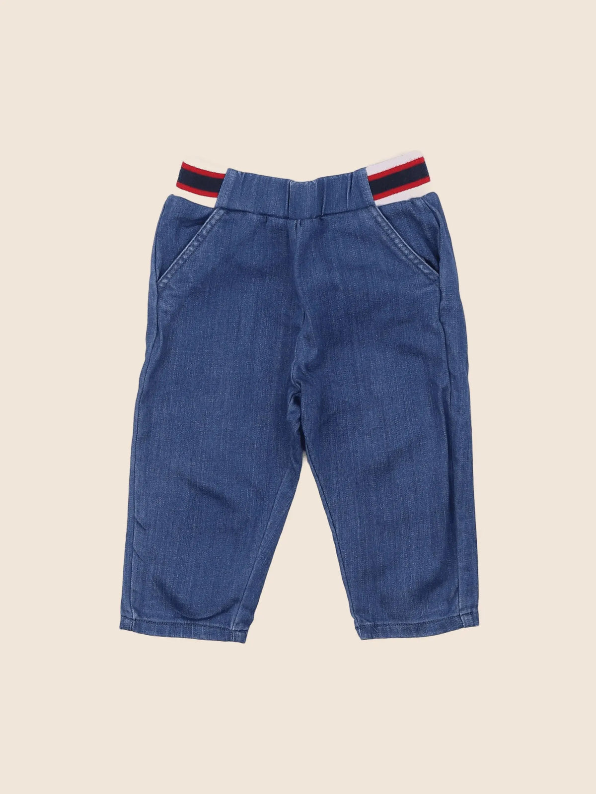 Vertbaudet - jean bleu - 12 mois