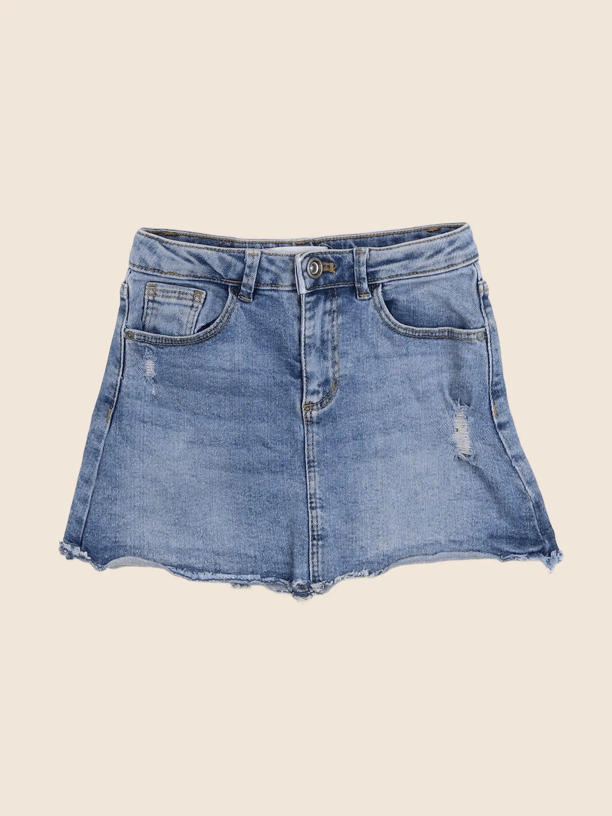 Zara - jupe bleu - 6 ans