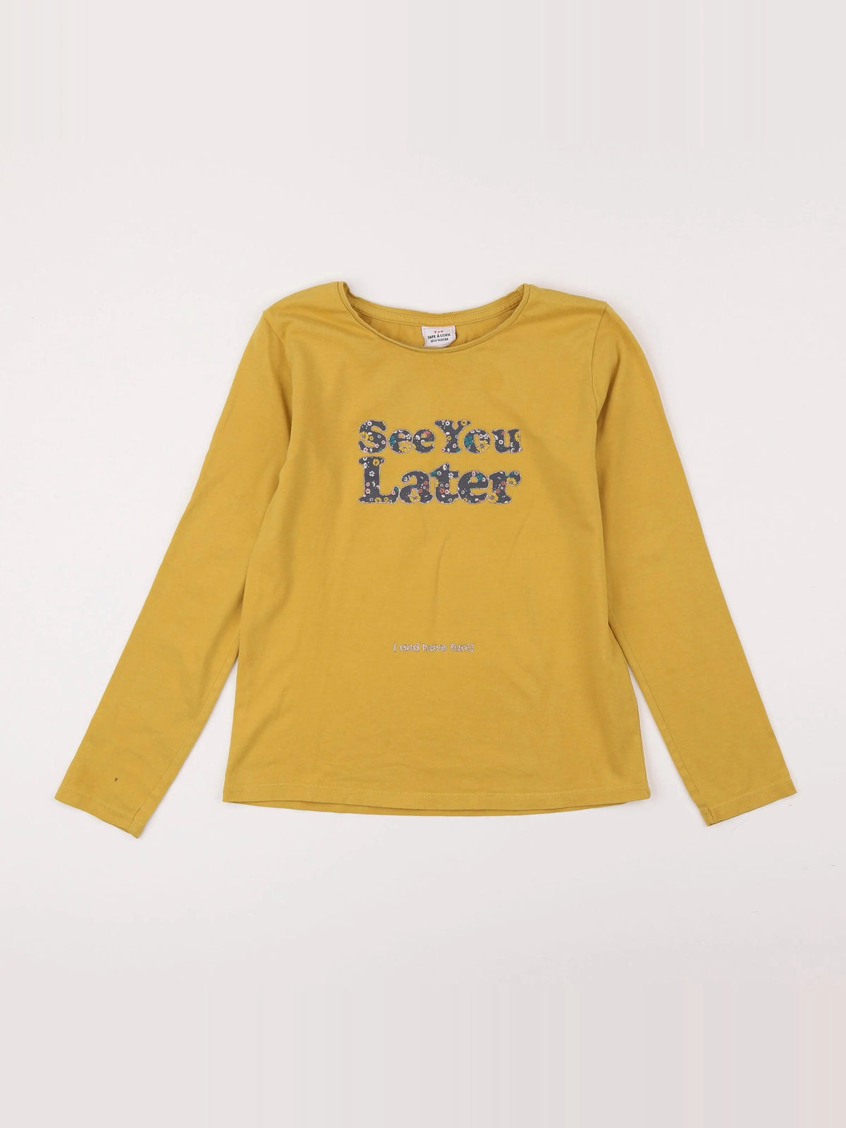 Tape à l'oeil - tee-shirt jaune - 10 ans