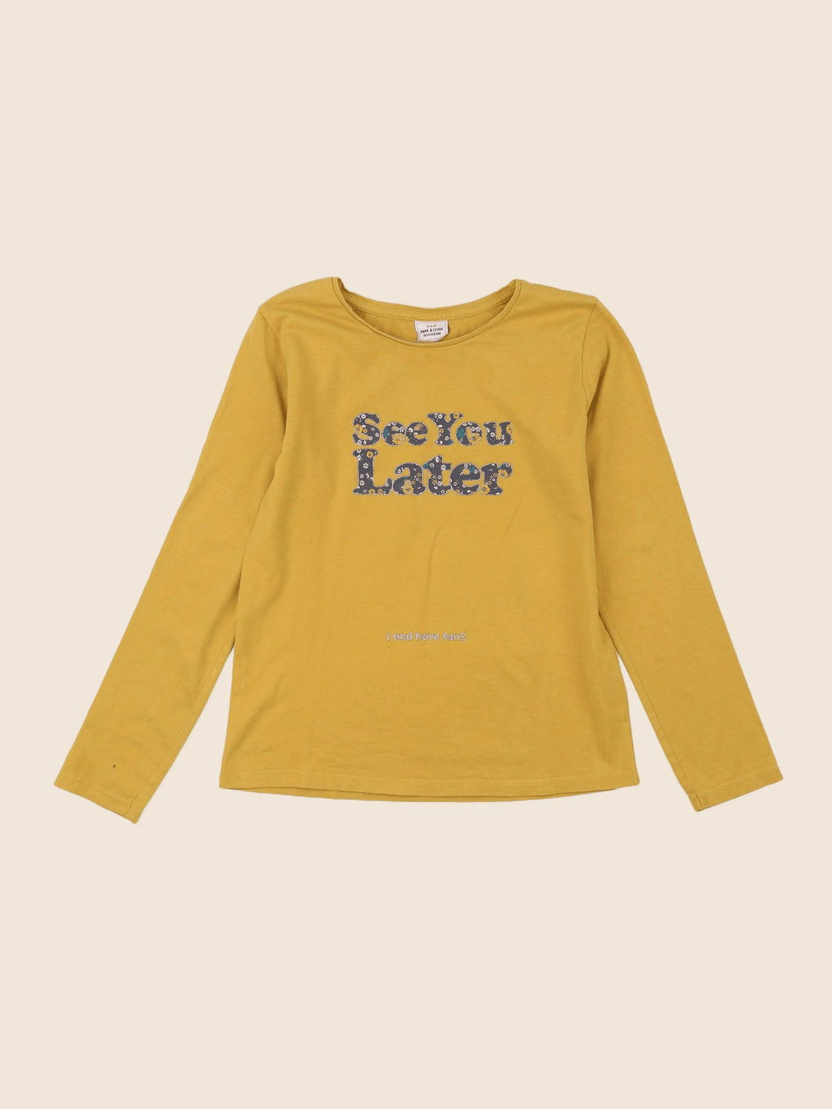 Tape à l'oeil - tee-shirt jaune - 10 ans