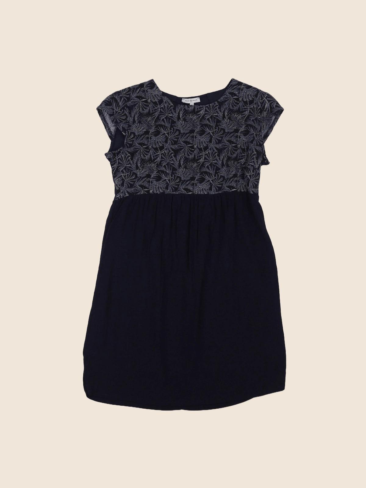 Envie de fraise - robe grossesse bleu - 38