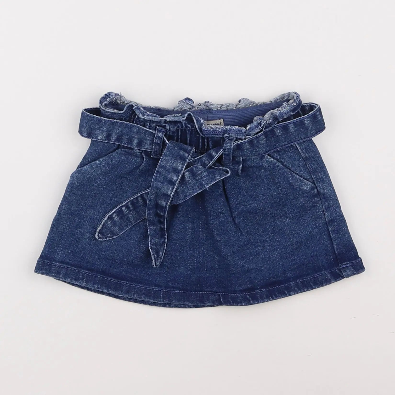 Vertbaudet - jupe bleu - 2 ans