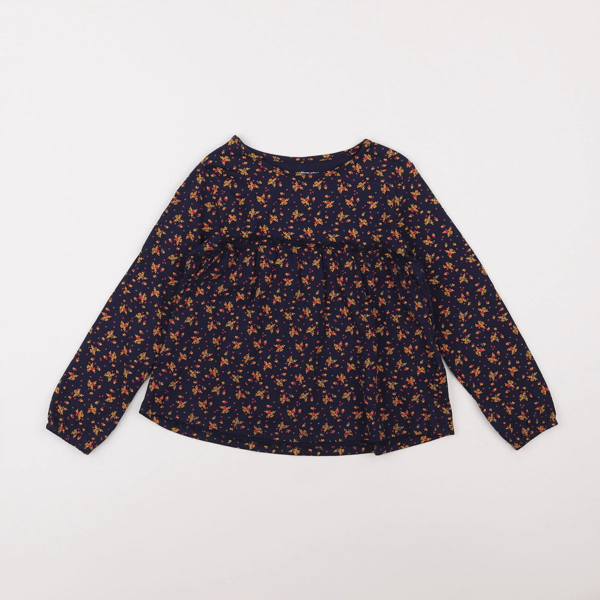 Vertbaudet - tee-shirt bleu - 4 ans