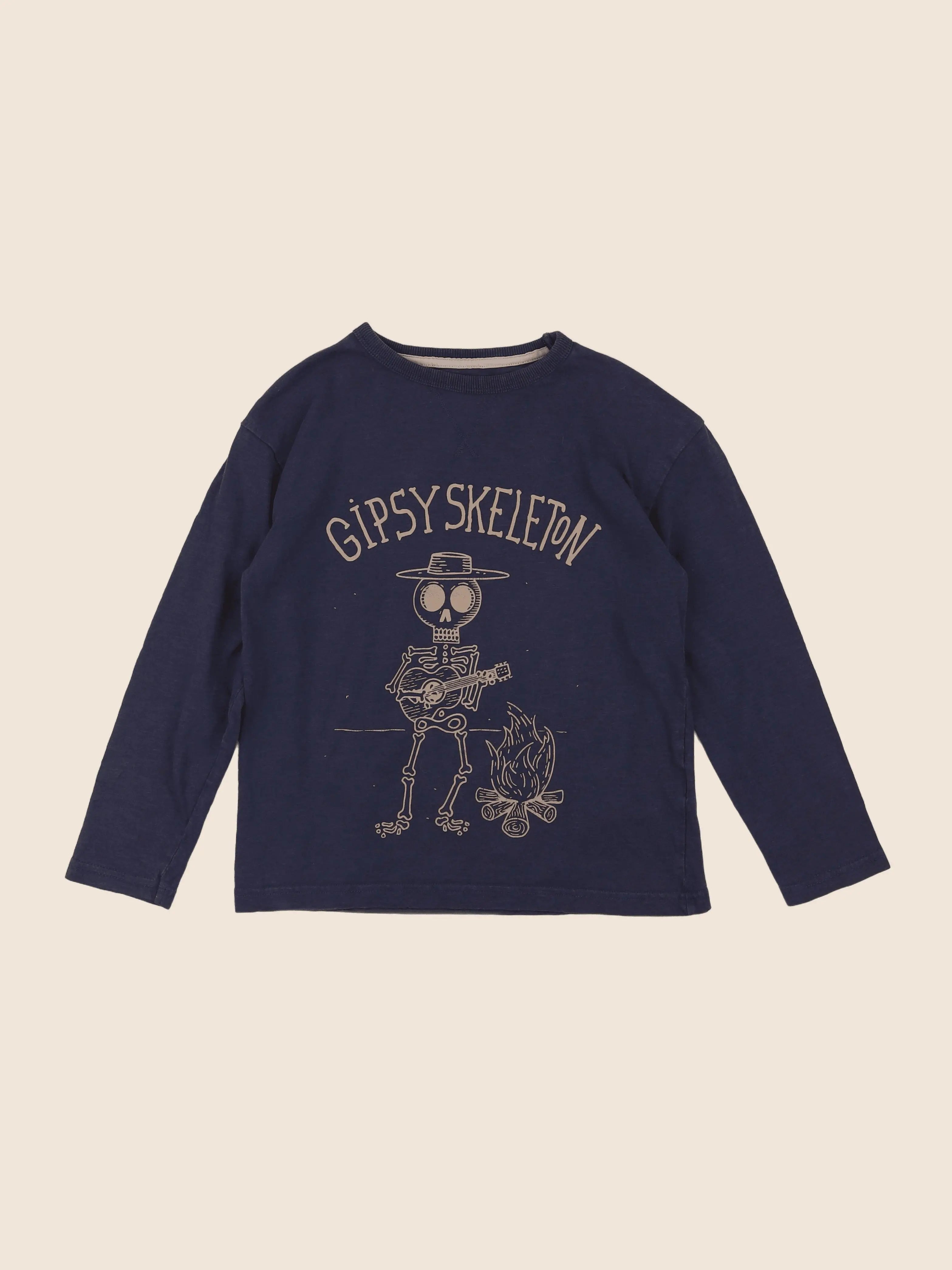 Vertbaudet - tee-shirt bleu - 10 ans