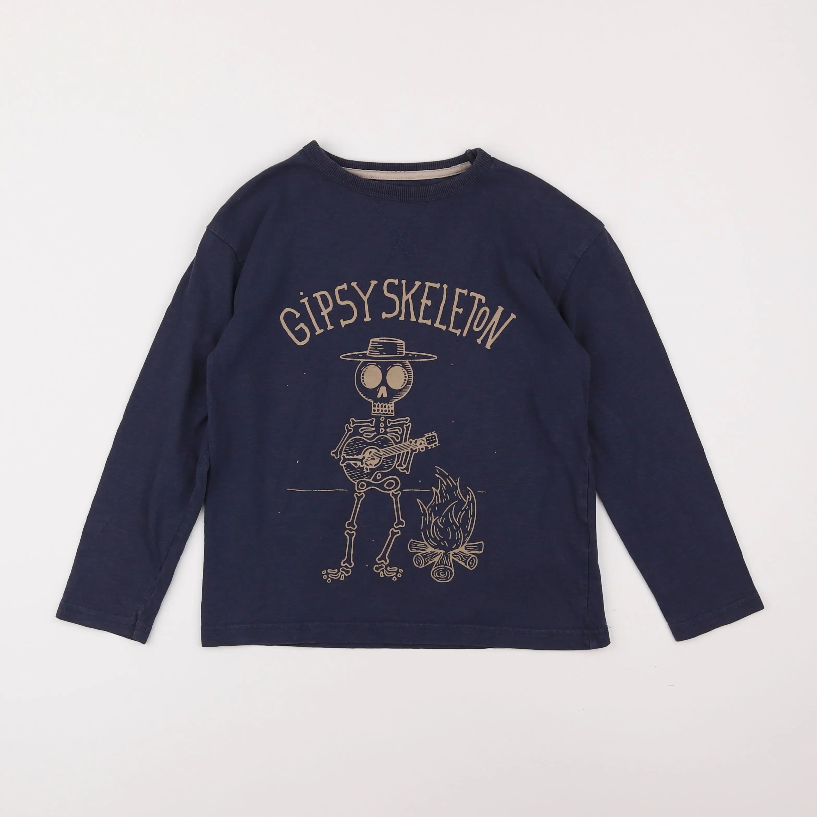 Vertbaudet - tee-shirt bleu - 10 ans