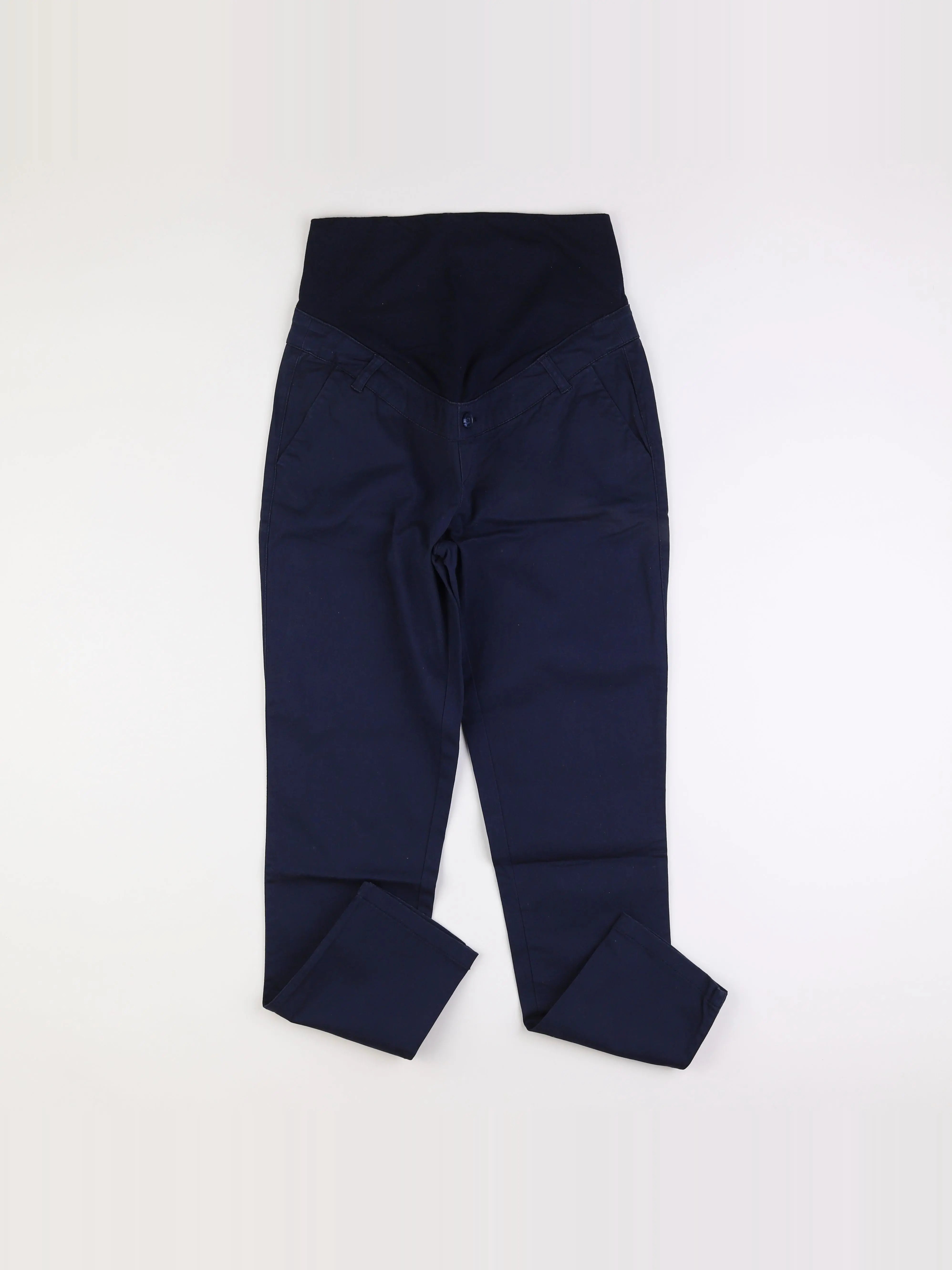 Vertbaudet - pantalon grossesse bleu - 40