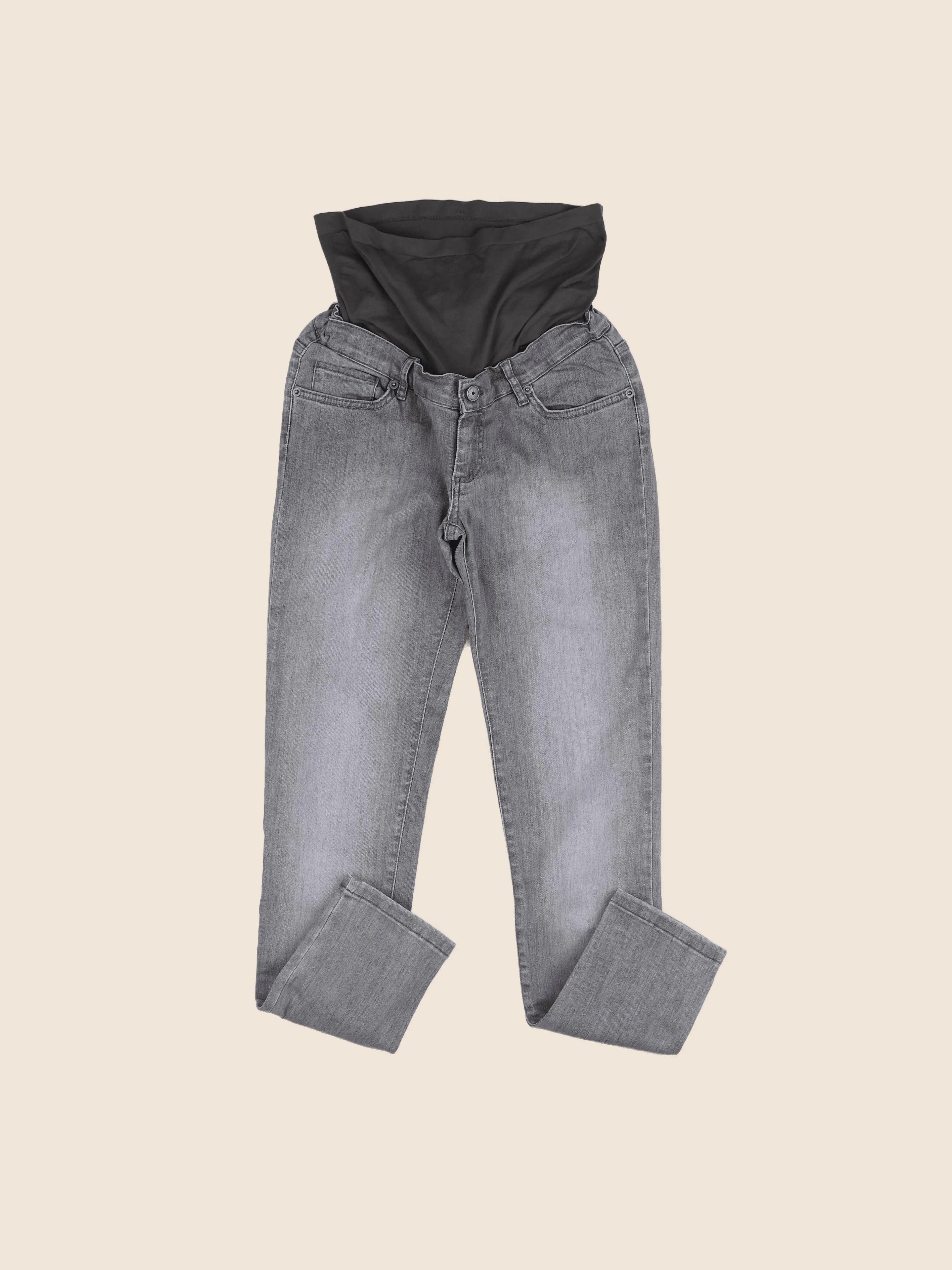 Envie de fraise - jean grossesse gris - 40