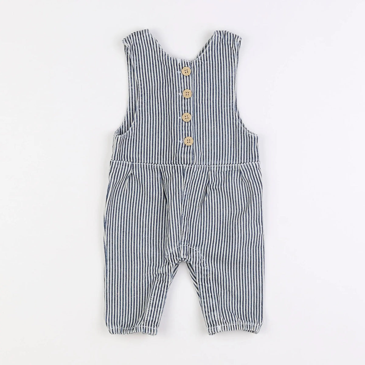 Vertbaudet - combinaison bleu - 3 mois