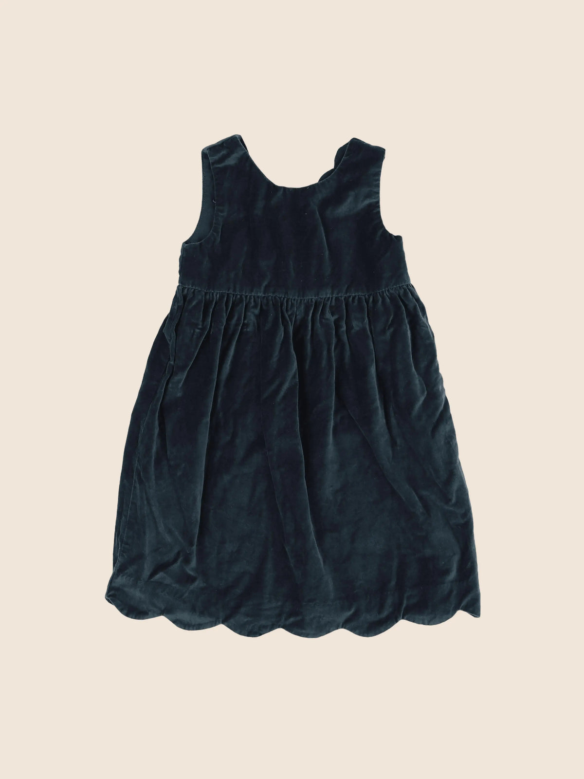 Vertbaudet - robe vert - 8 ans