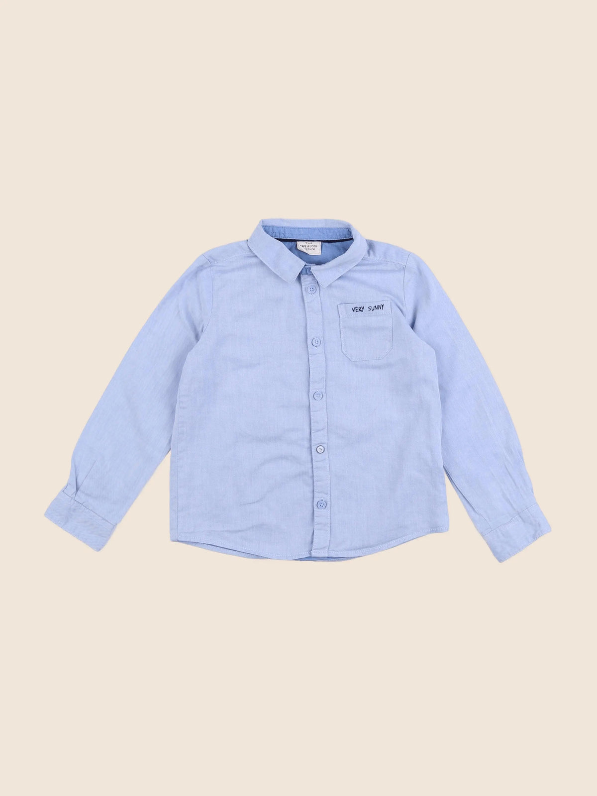 Tape à l'oeil - chemise bleu - 4 ans