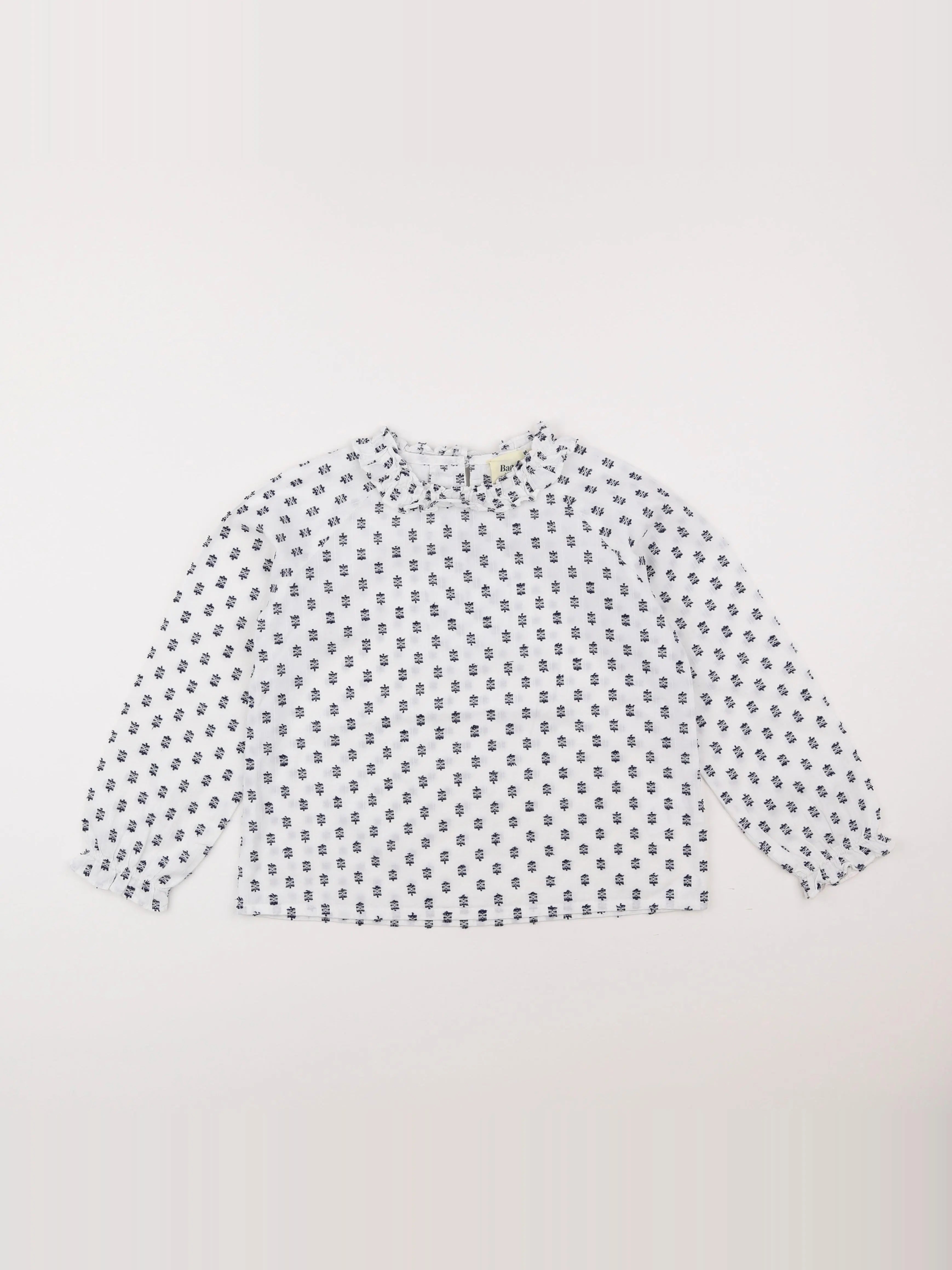 Bandits à la crème - blouse bleu - 8 ans