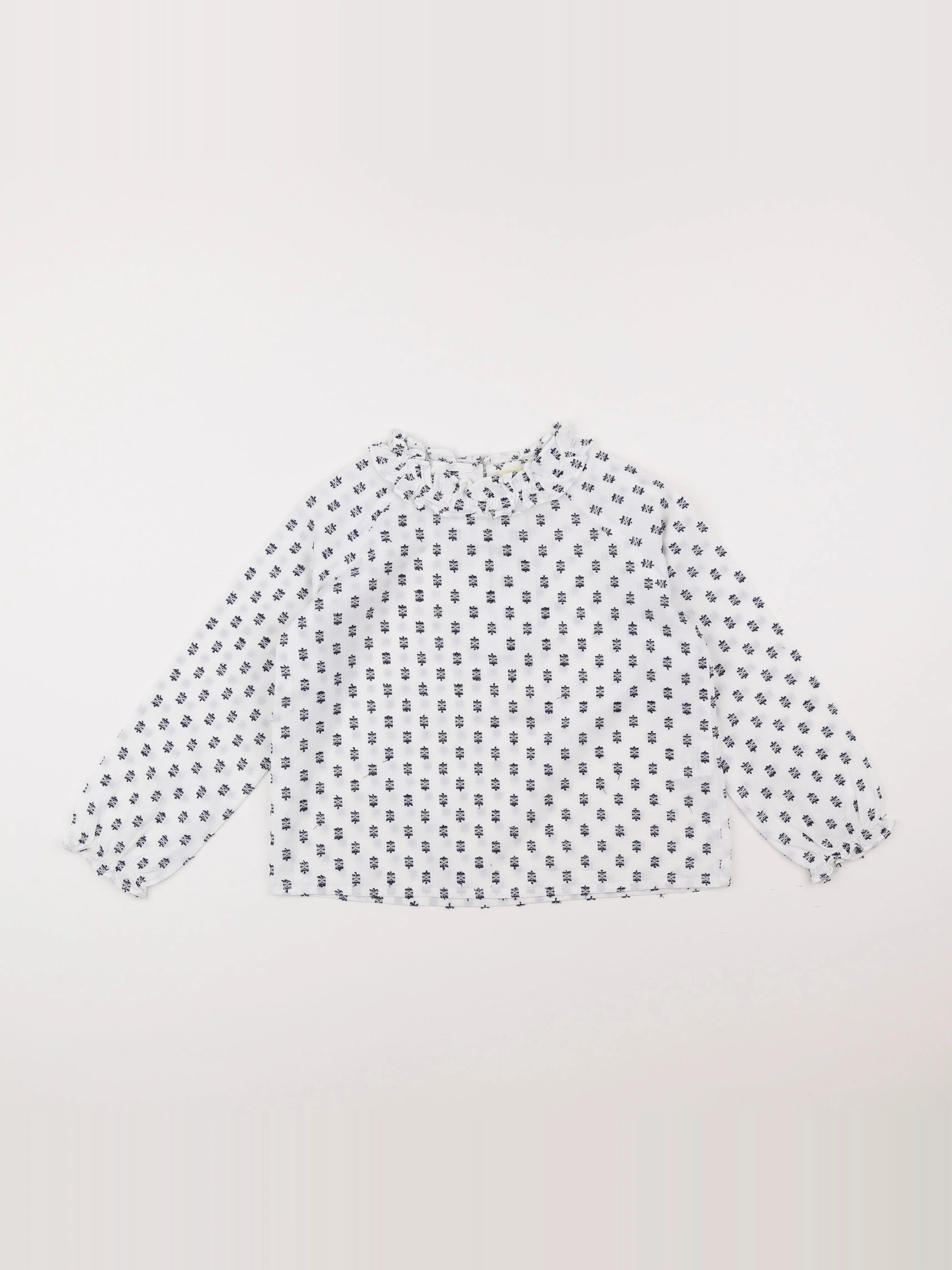 Bandits à la crème - blouse bleu - 6 ans