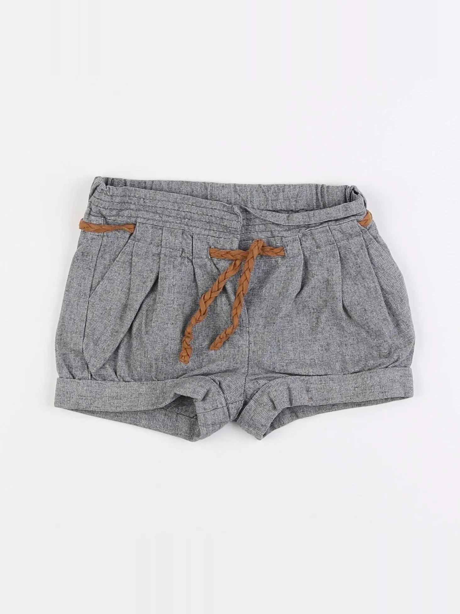 Zara - short gris - 18 mois à 2 ans