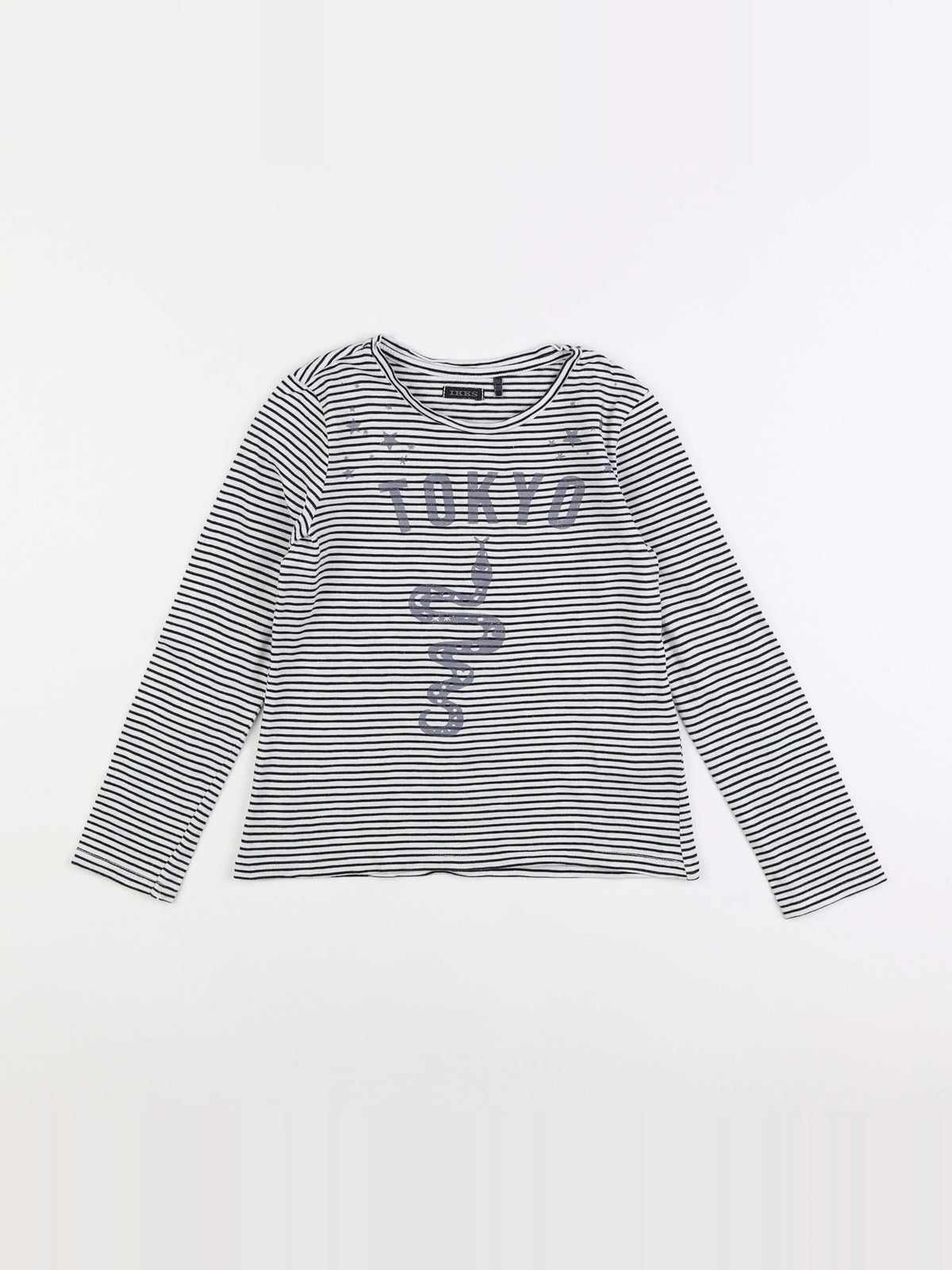 IKKS - tee-shirt noir - 8 ans