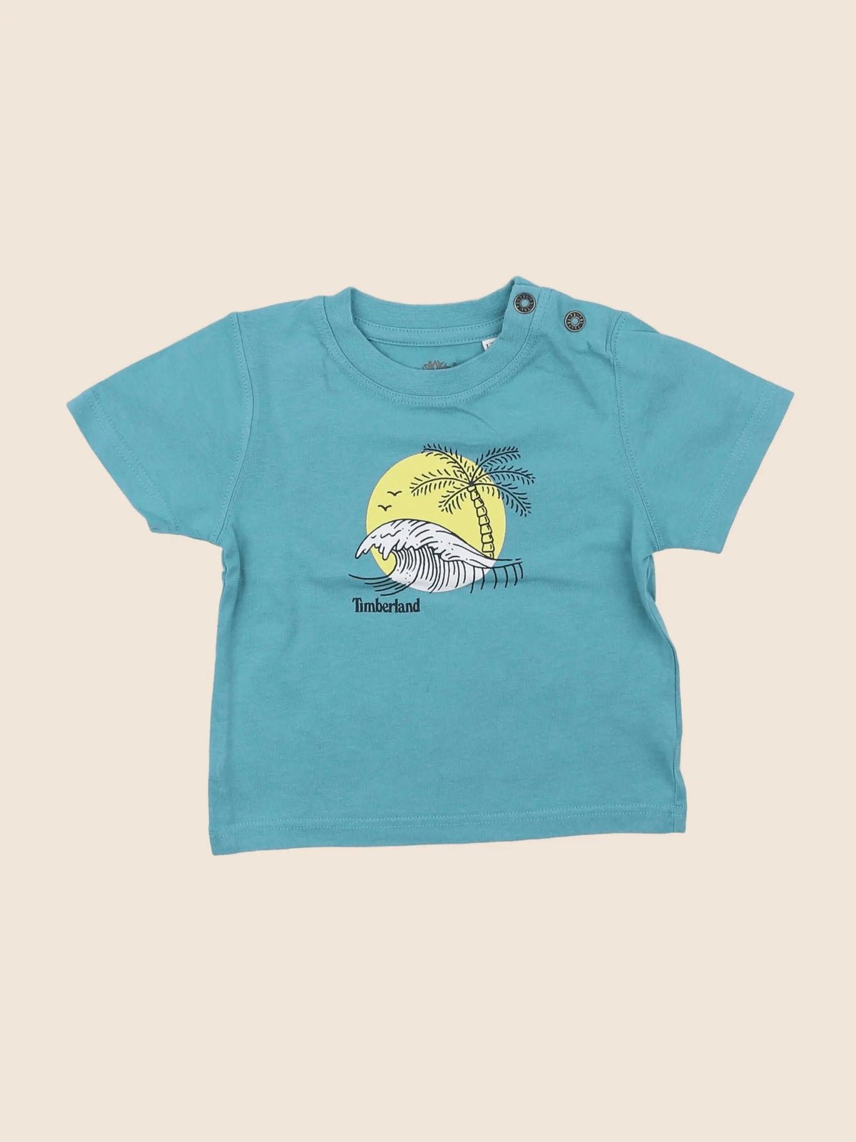 Timberland - tee-shirt bleu - 12 mois